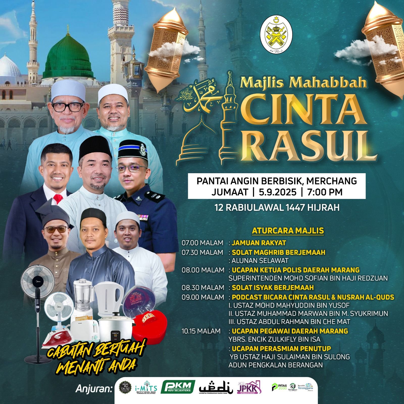 Akademi - 📢 JEMPUTAN ISTIMEWA! 📢 Majlis Mahabbah Cinta Rasul 2025 ️ 📍 ...