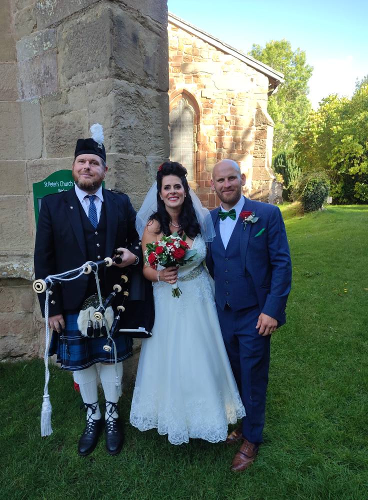 Today, I was honoured to... - Simon Addison Highland Piper. | Facebook
