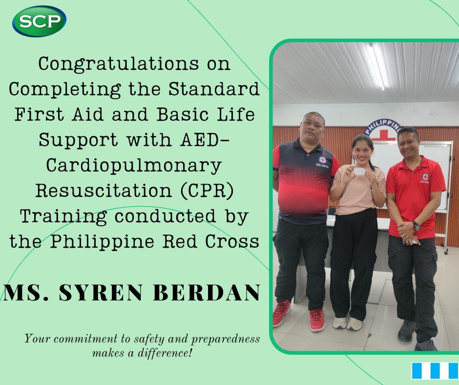 SCP - We are proud to celebrate your successful completion of the ...