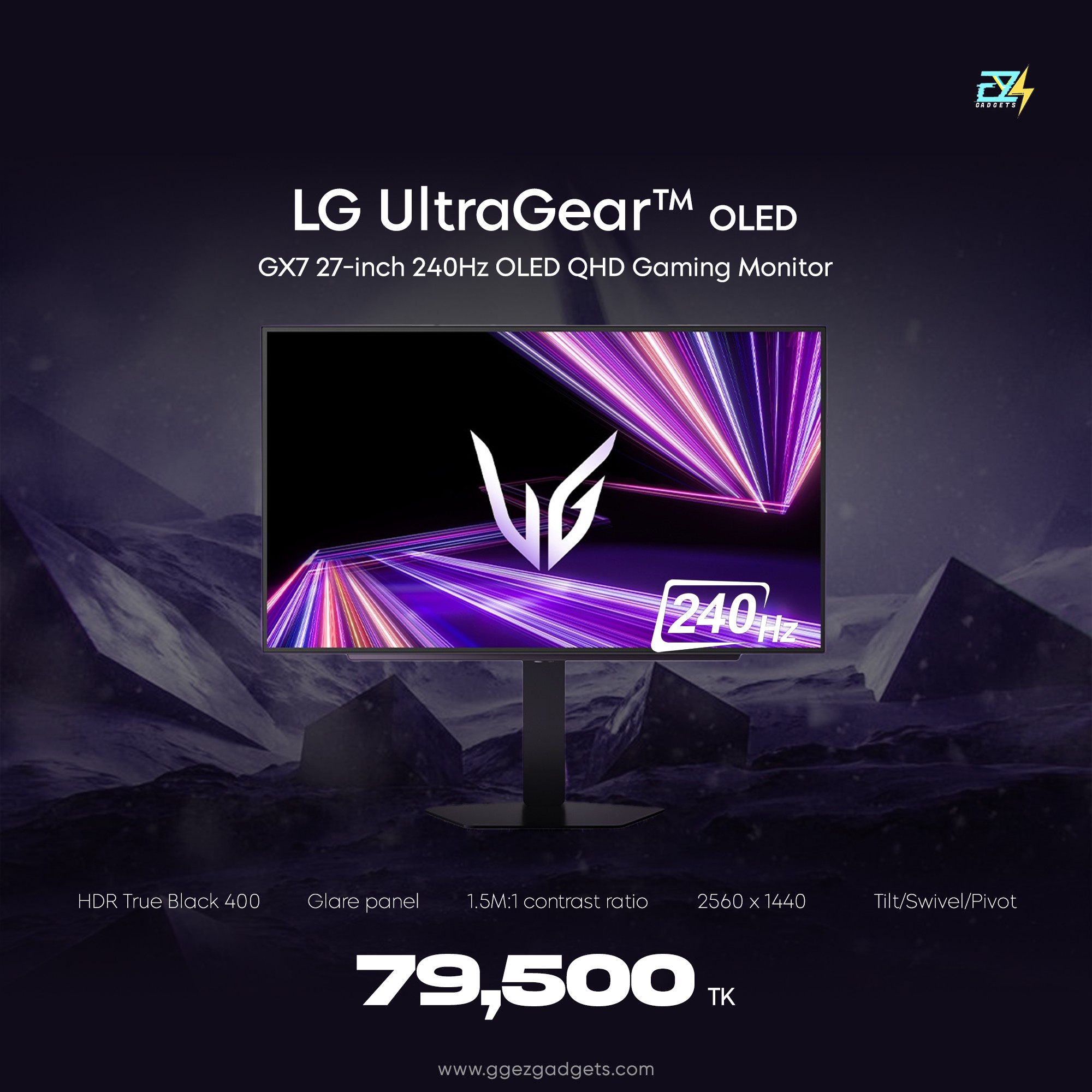 Ez - RE-ORDER NOW | LG 27GX704A UltraGear Gaming Monitor 🚀 Level up ...