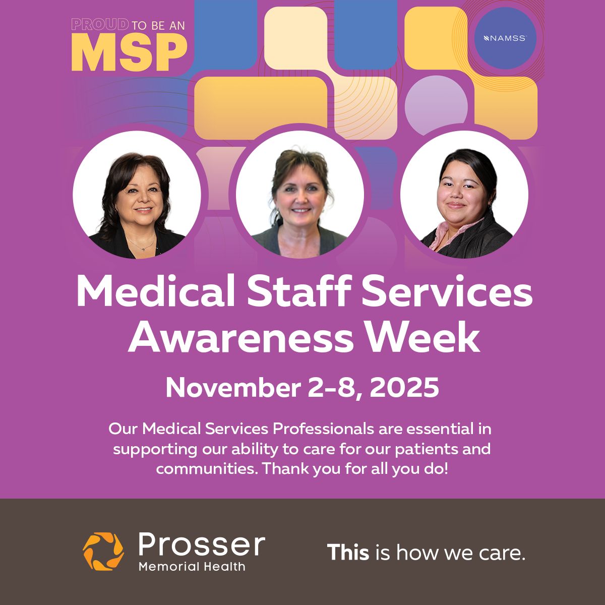 🧡 Celebrating Internal Medicine... - Prosser Memorial Health | Facebook