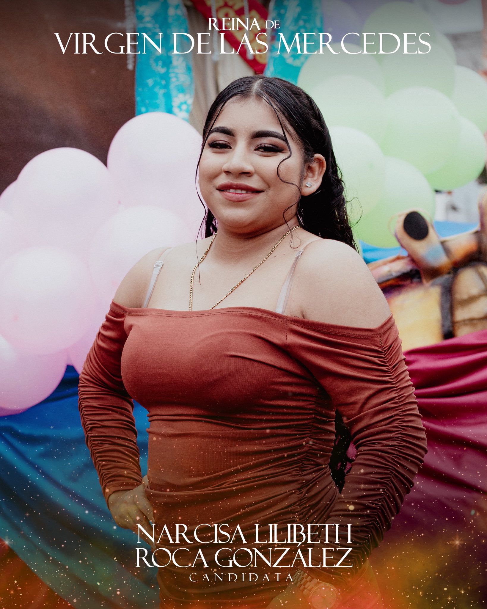 Dennis - 👑Srta. Narcisa Roca González Candidata | Festividades “Virgen ...