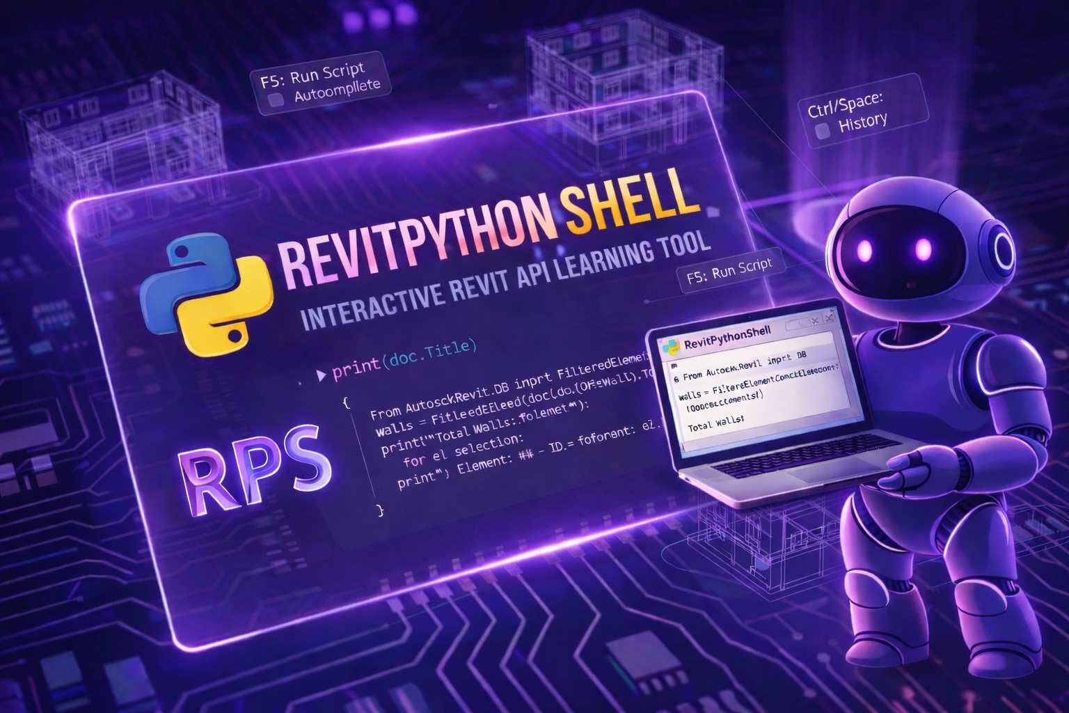 𝗘𝗱𝗲𝗻 - 🐍 RevitPythonShell - Revit API ကို Interactive လေ့လာနိုင်တဲ့ ...