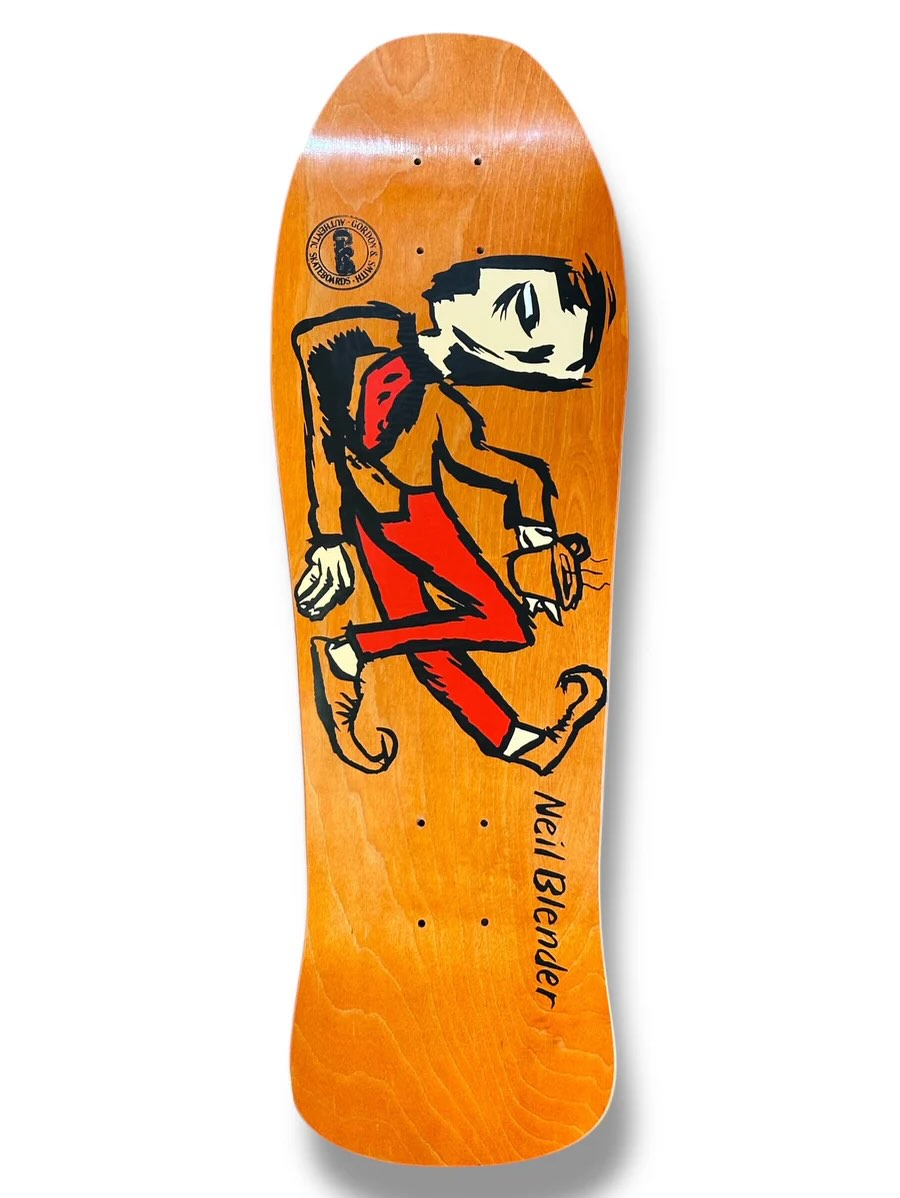 Neil Blender's 1986 Coffee Break skateboard reissue