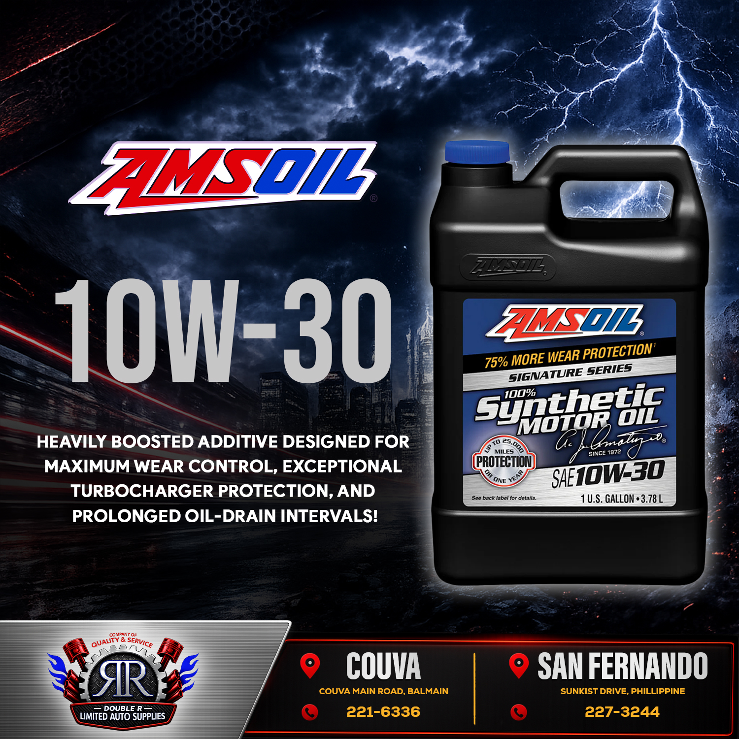 Take your engine protection to the next level with AMSOIL