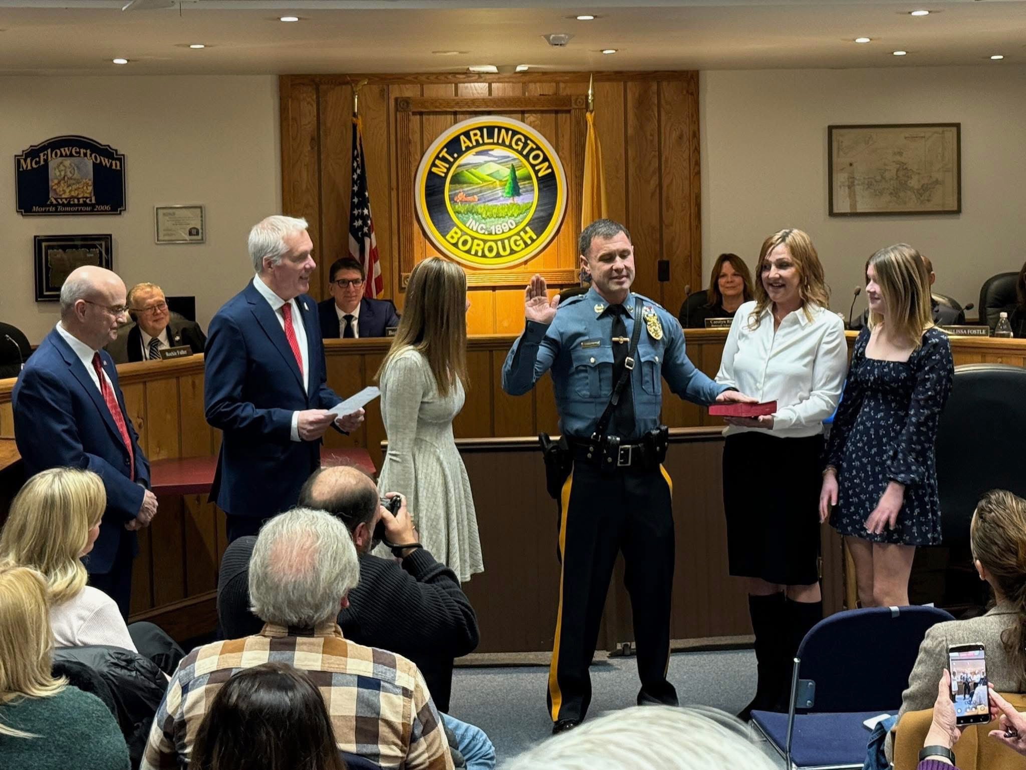 Congratulations to Chief Ryan... - Mount Arlington Borough | Facebook