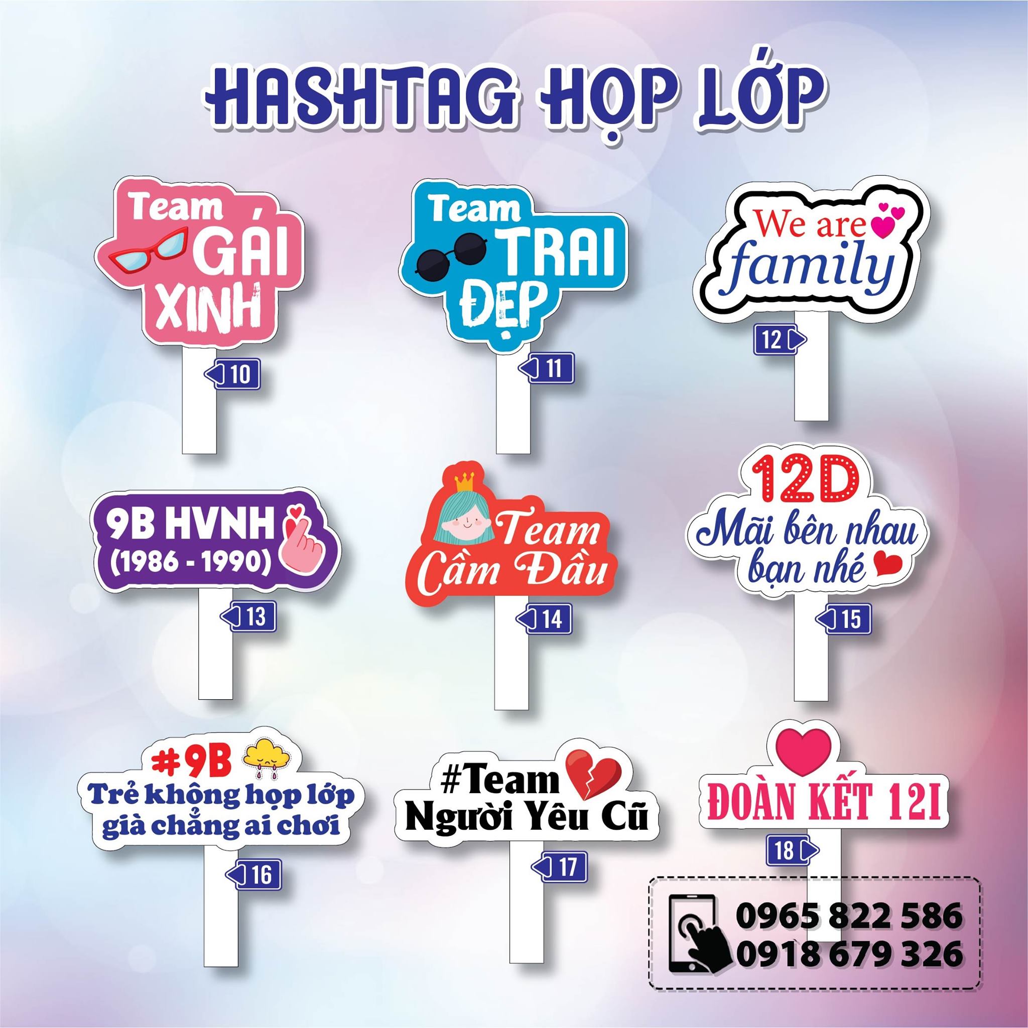 Hashtag Cầm Tay, Hashtag đám cưới, hashtag họp lớp giá rẻ tại Hà Nội ...