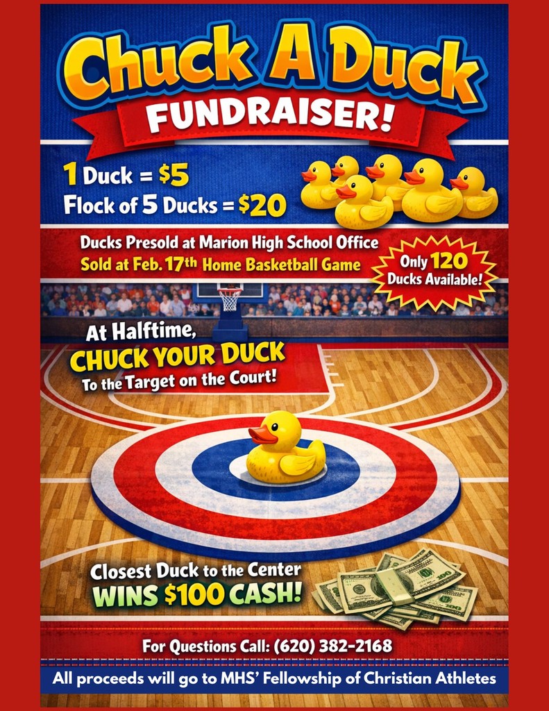 Marion- - Marion High School is hosting a Chuck A Duck Fundraiser at ...