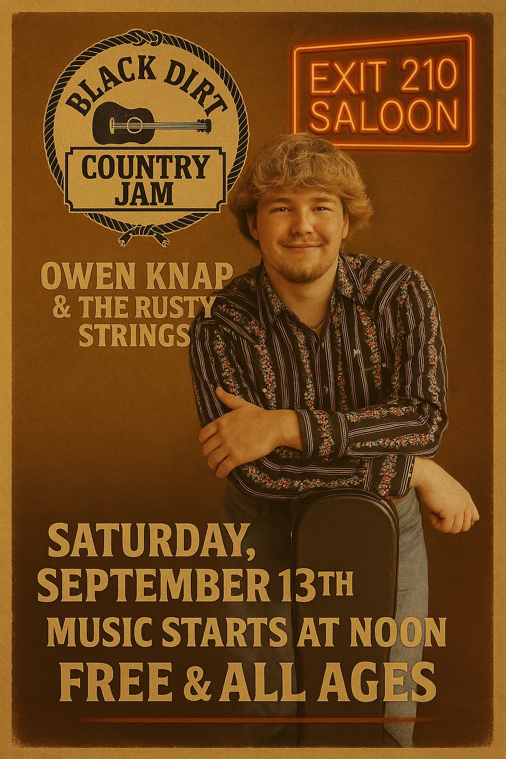 Exit 210 Saloon - 🎤 ARTIST SPOTLIGHT: Owen Knap & the... | Facebook