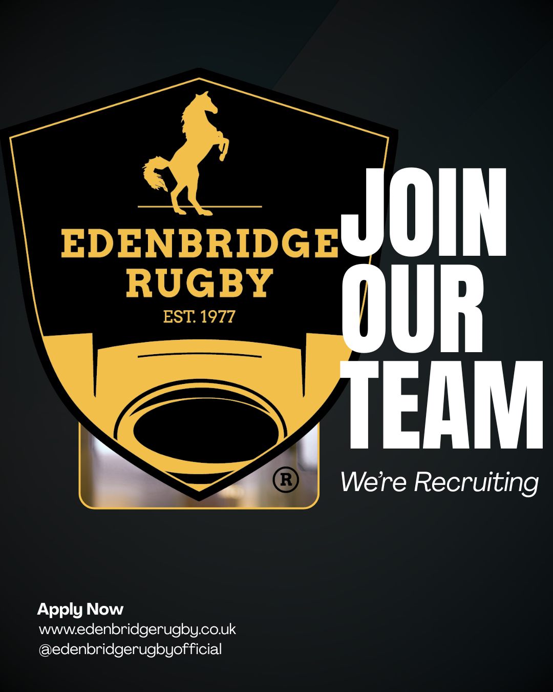 Edenbridge RFC - 🏉💛 Join the Bridge Family! 🖤🏉 Looking... | Facebook