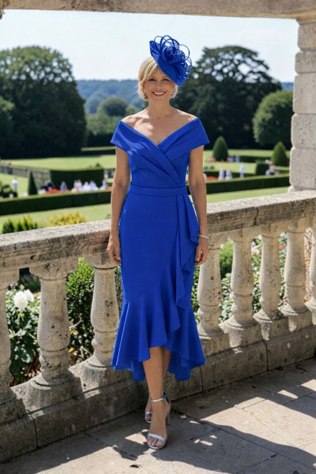 Cobalt Mother of the Bride elegance, right in my hands today ✨ Wearing the Ispirato ISL802 in the most beautiful cobalt blue — a colour that feels timeless, confident and so flattering