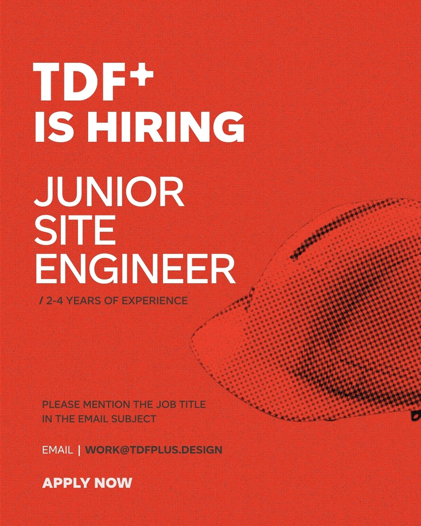 TDF+ - Your next career move starts here. We’re hiring a Junior Site ...