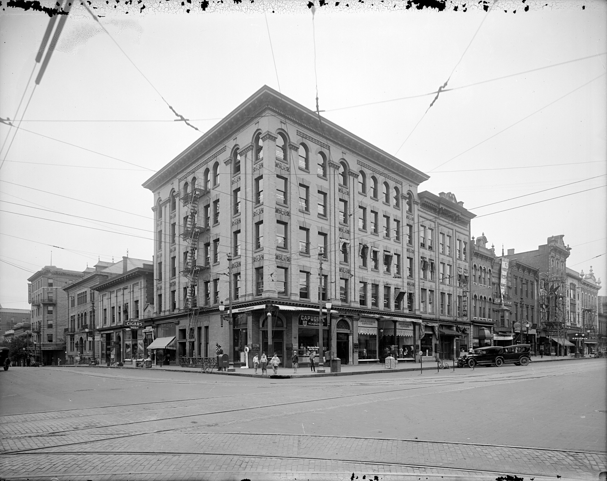 Olde - Northwest corner of Fayetteville and Martin Streets in 1921. The ...