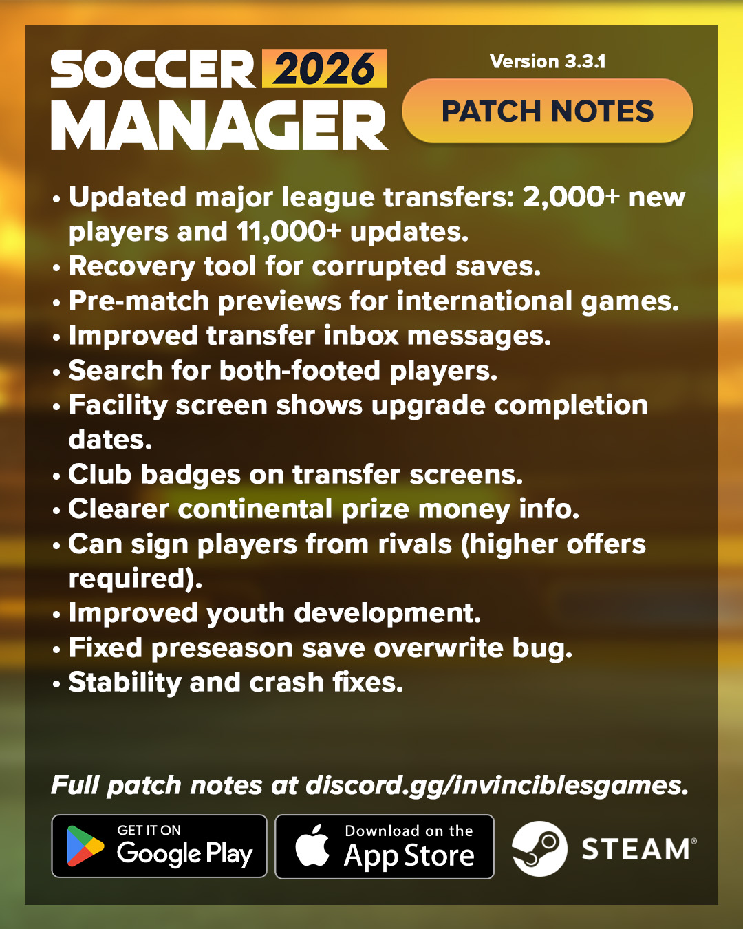 The MASSIVE Transfer Update is HERE!... - Invincibles Studio | Facebook