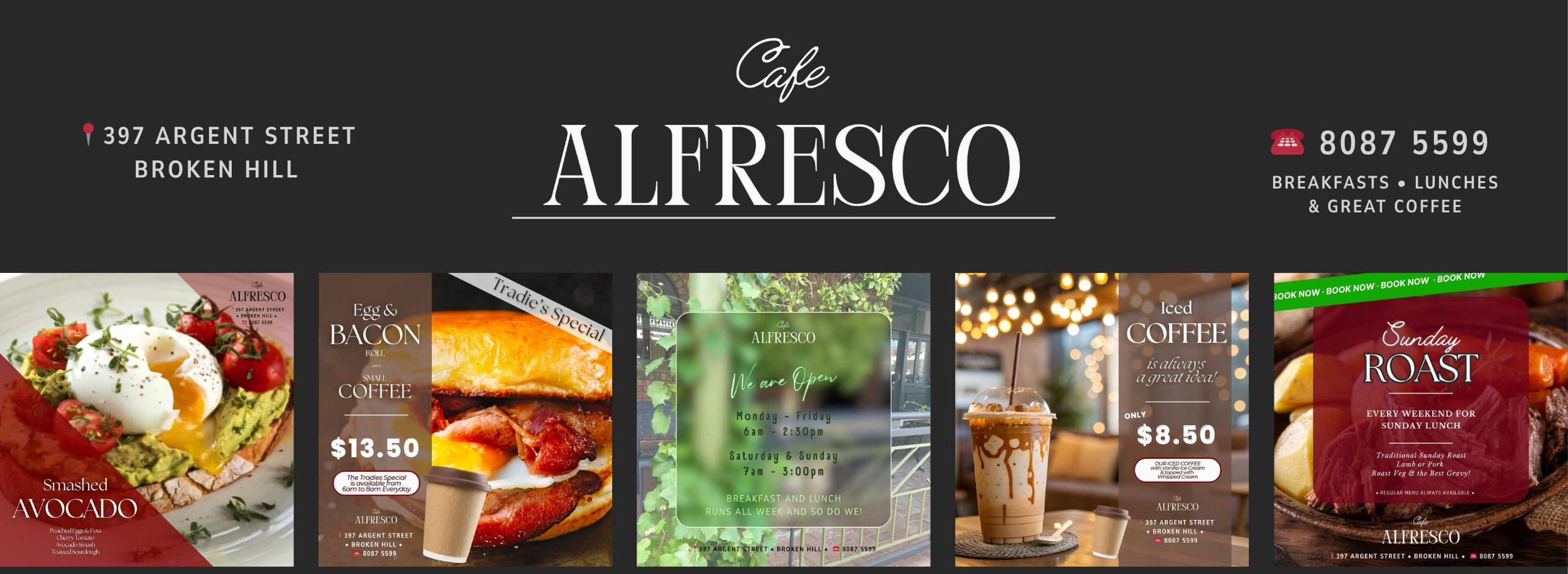 Café Alfresco | Broken Hill NSW