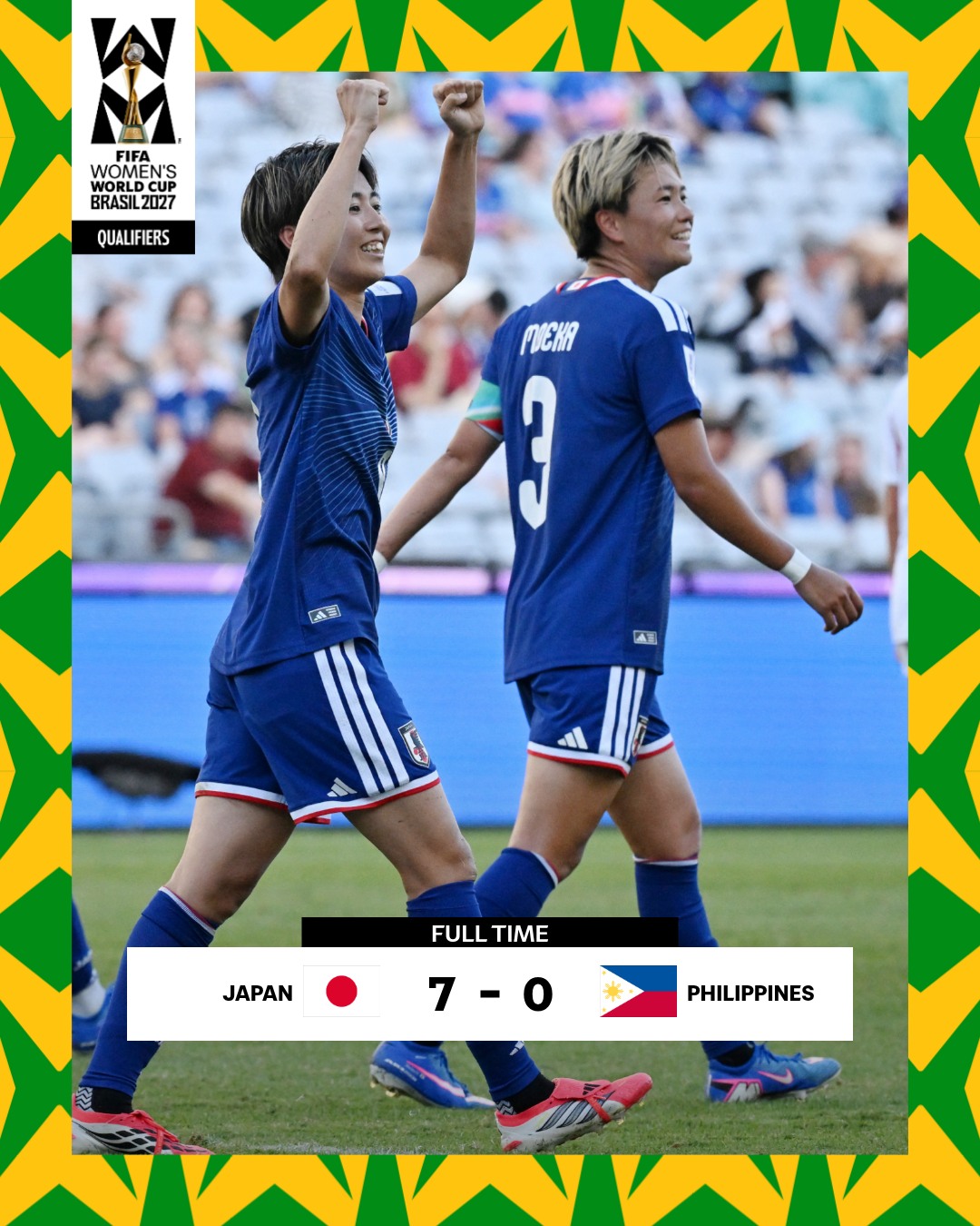 A special Nadeshiko moment! 🇯🇵🏆 JFA なでしこサッカー | #FIFAWWC