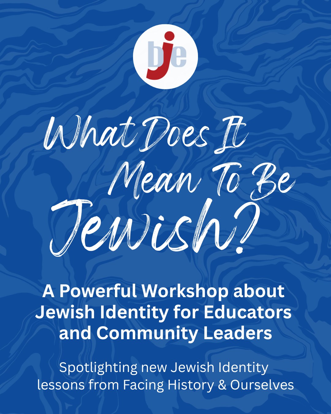 BJE: - Helping Jewish students develop an understanding of who they are ...