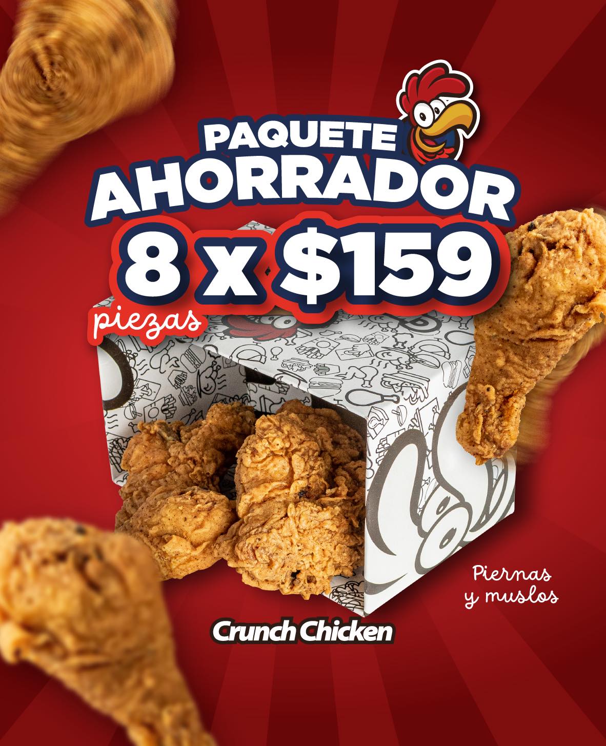 Crunch Chicken Tehuacán - ¡Un sabor que hará regresar por más CRUNCH!🍗😋 ...