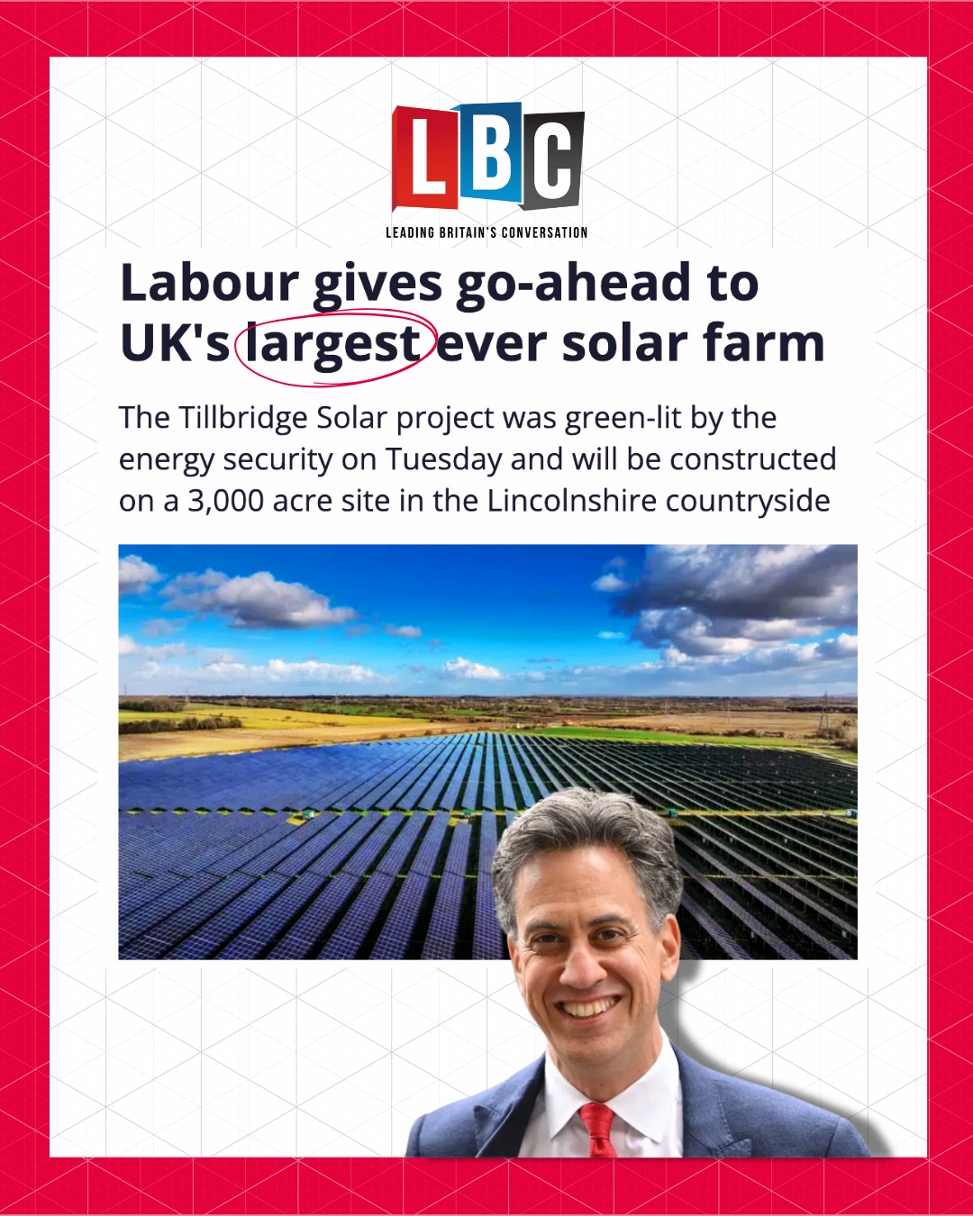 Dale - Labour are getting on with the job, green energy brings bills ...