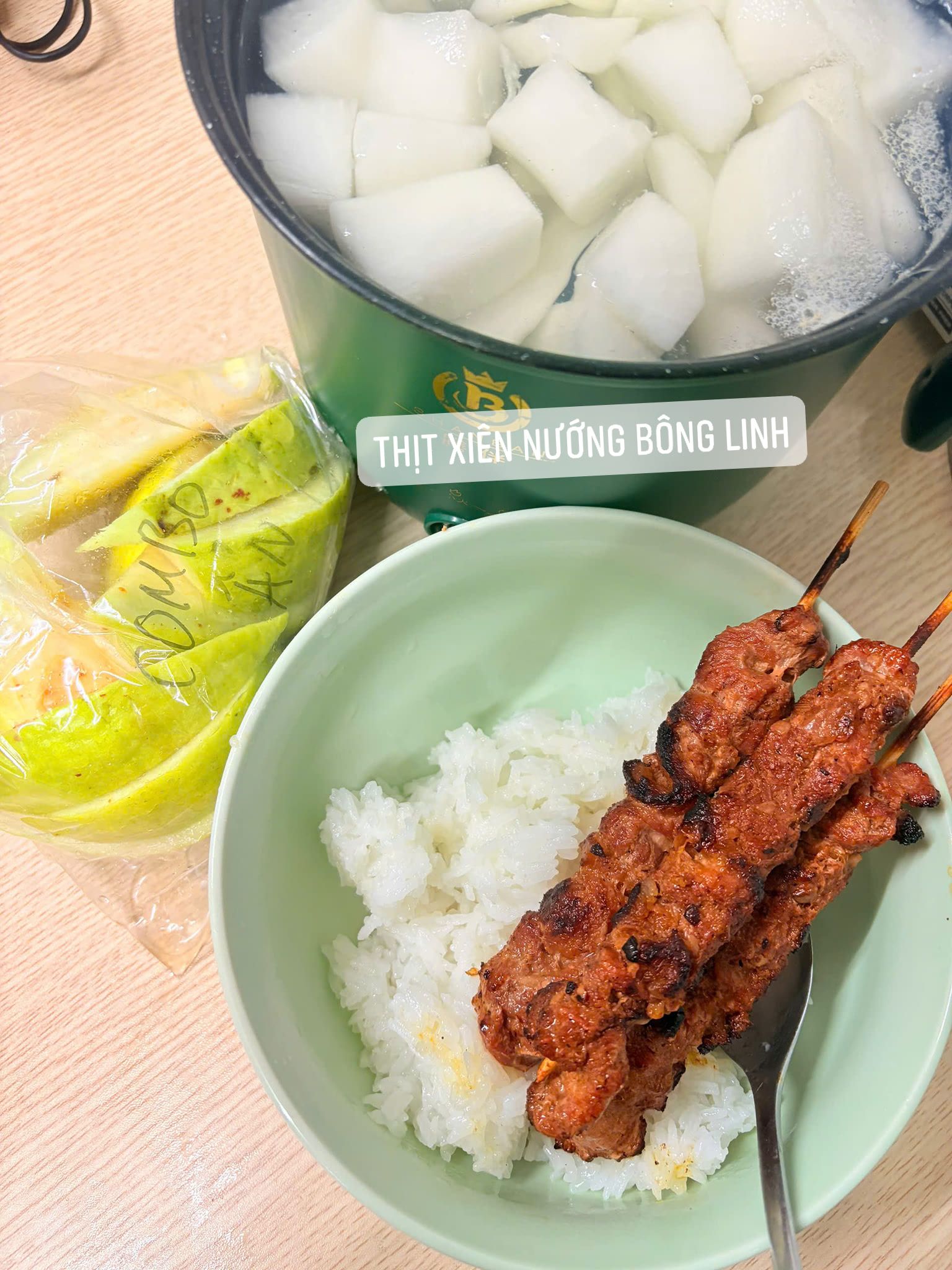 Thịt xiên nướng Bông Linh | Hanoi