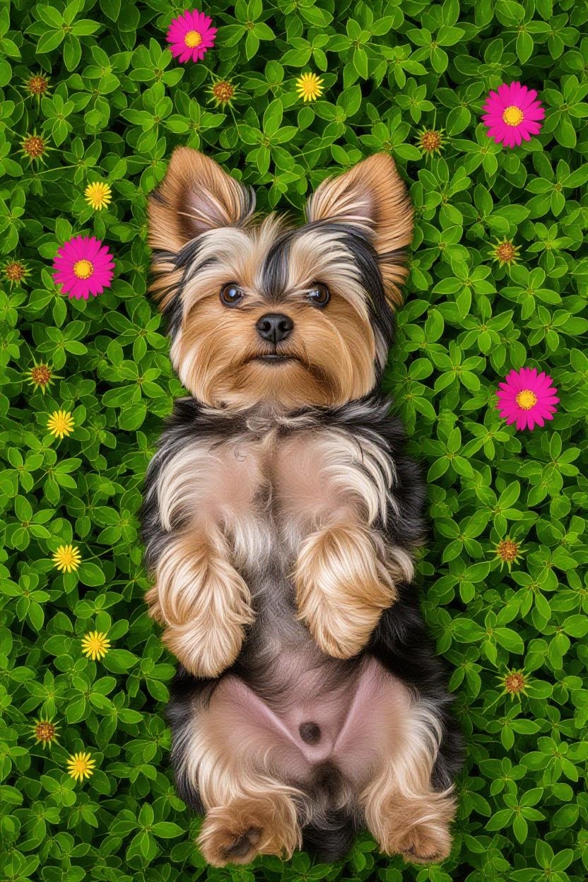 🌸 The sweetest face of spring! 🐾 Our... - Yorkshire Terrier | Facebook