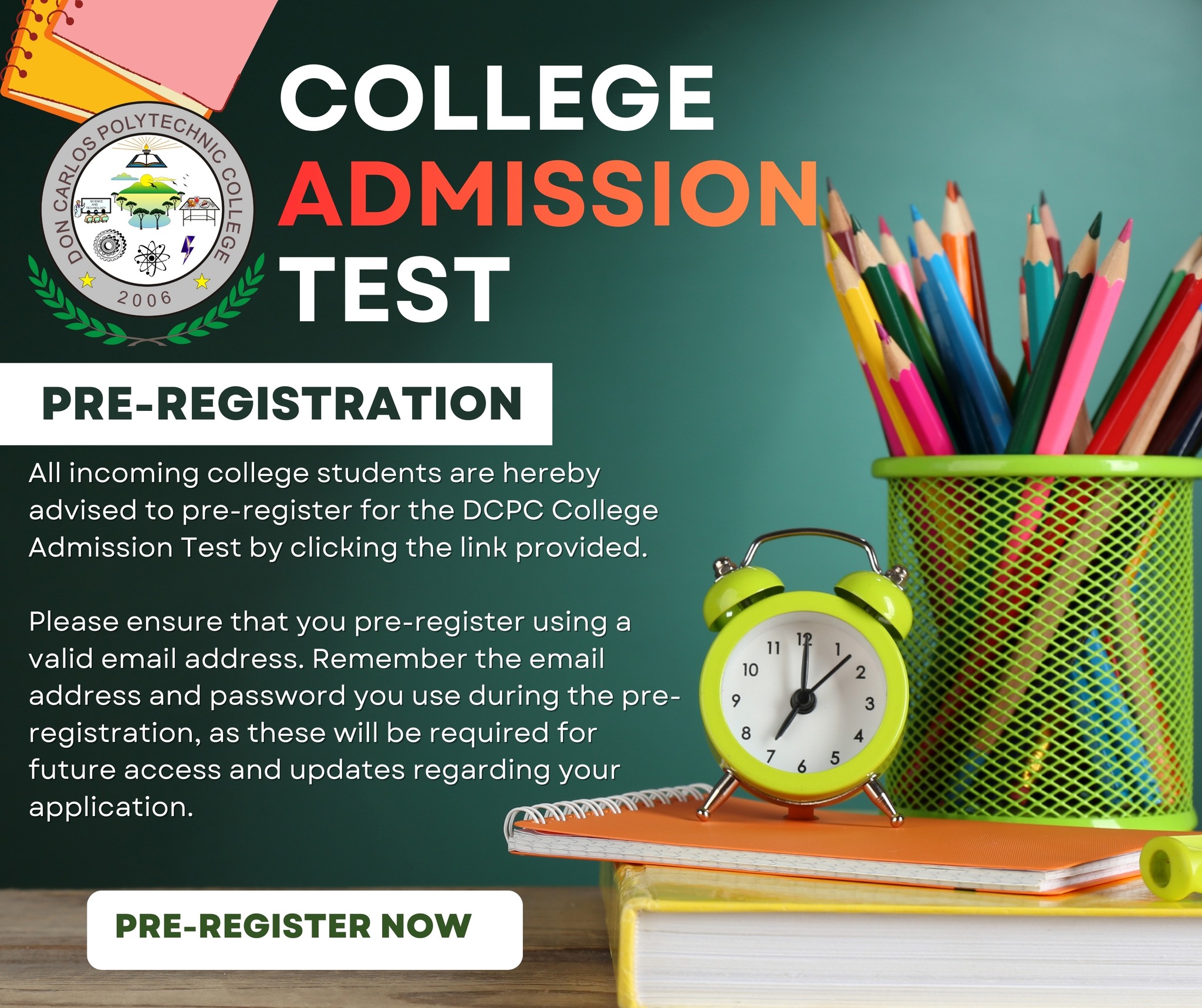 DCPCOfficial - 🎓 Begin your college journey at DCPC... | Facebook