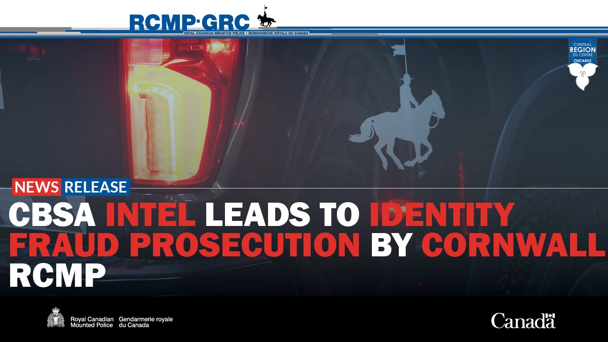 Royal - The Cornwall Royal Canadian Mounted Police (RCMP), acting on ...