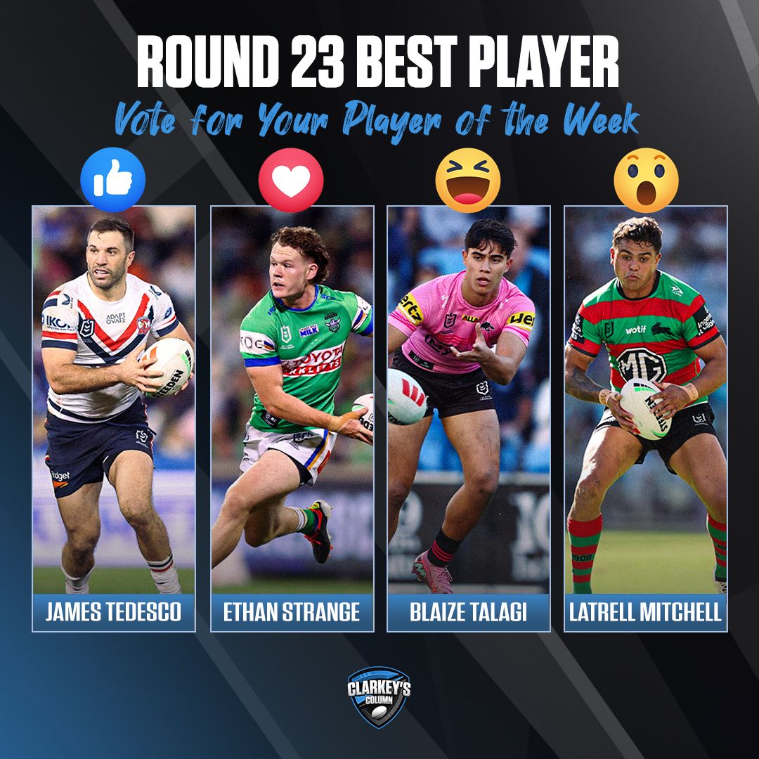🥇PLAYER OF THE WEEK... - Clarkey's Rugby League Column | Facebook