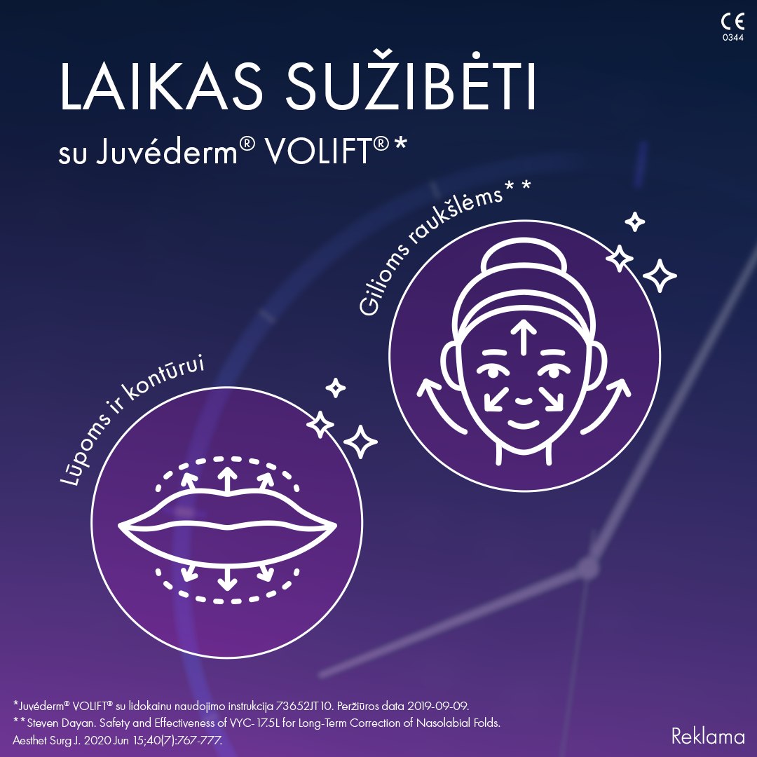 Juvéderm - Laikas bėga, o mūsų oda pasakoja istoriją... tačiau ji ...