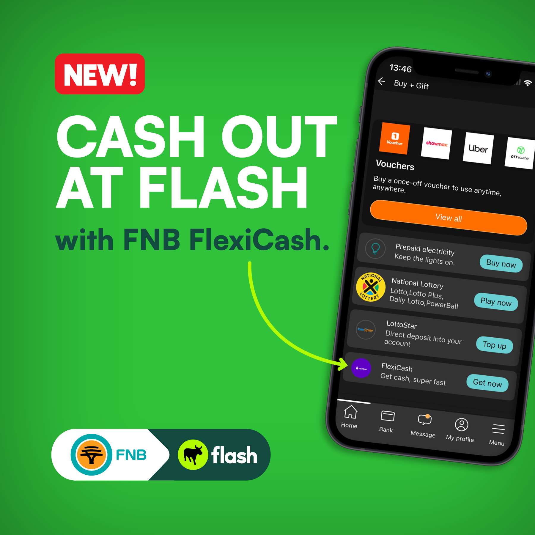 Flash - There’s a new way to get cash in your hands 🤑 Choose FlexiCash ...