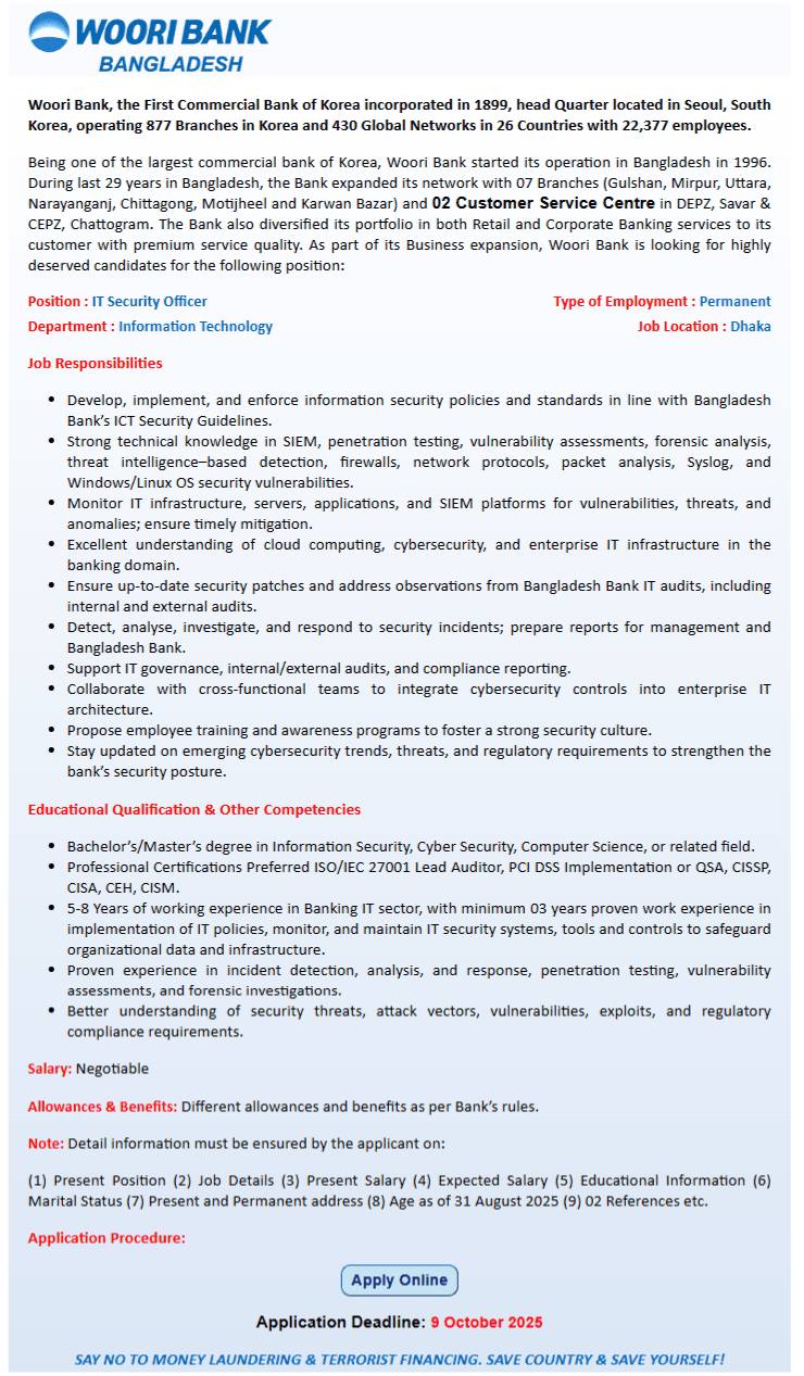 Career - ~~~~~~~~~~~~~ Disclaimer: Job circulars are collected from ...