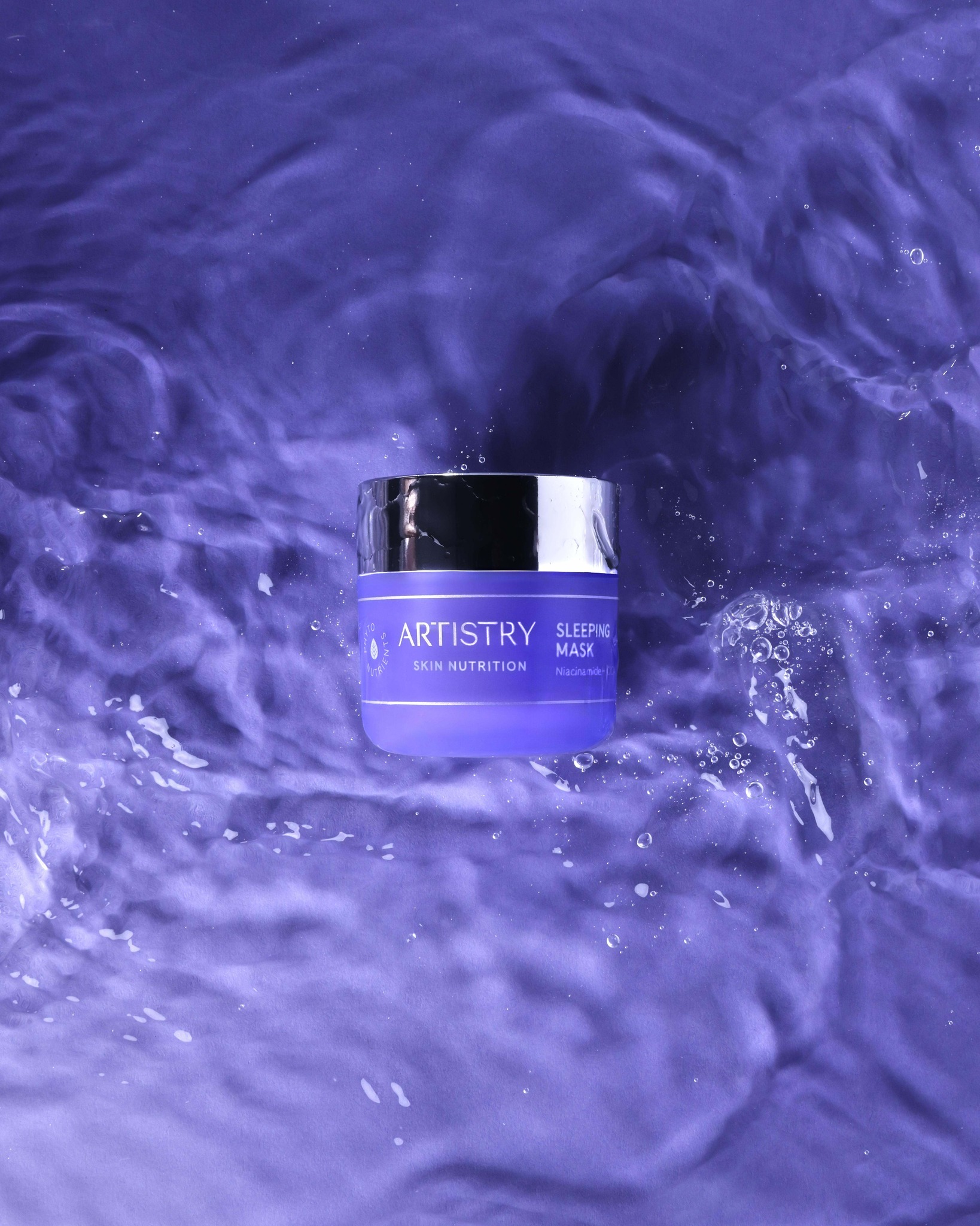 The #Artistry Sleeping Mask feels like 😴😌 Soothing lavender
