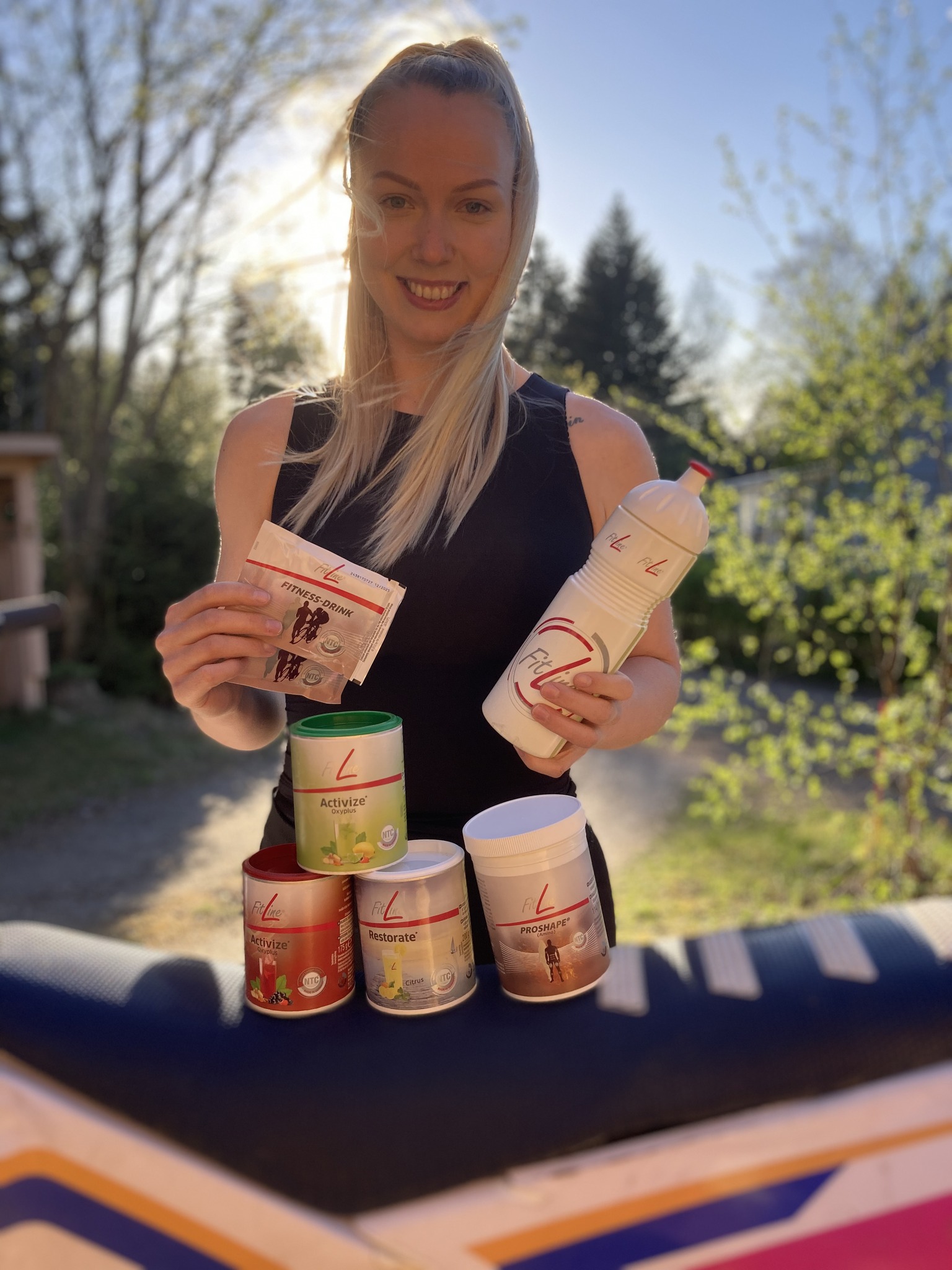 ? “The use of FitLine products has supported my fitness 