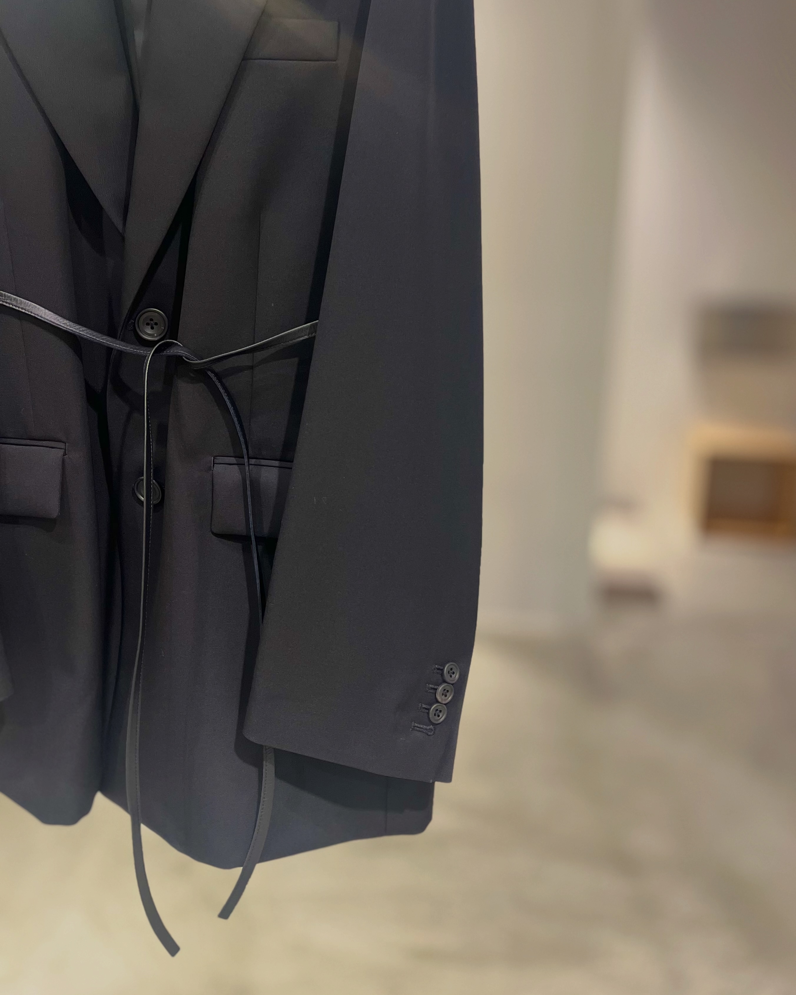 Maison Specialレオパード柄リバーシブルモッズコート MAISON SPECIAL
