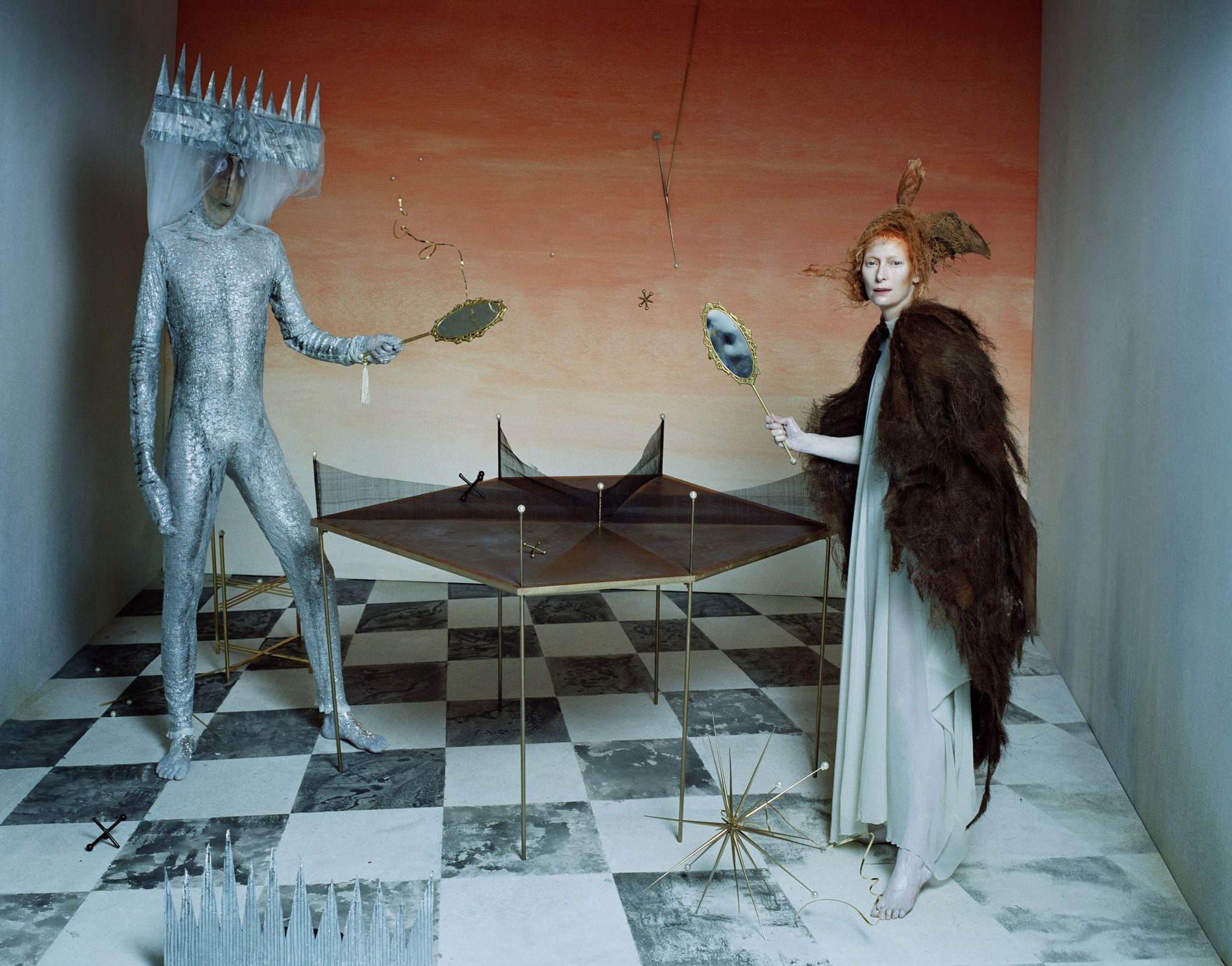 Tilda Swinton shared a memory.