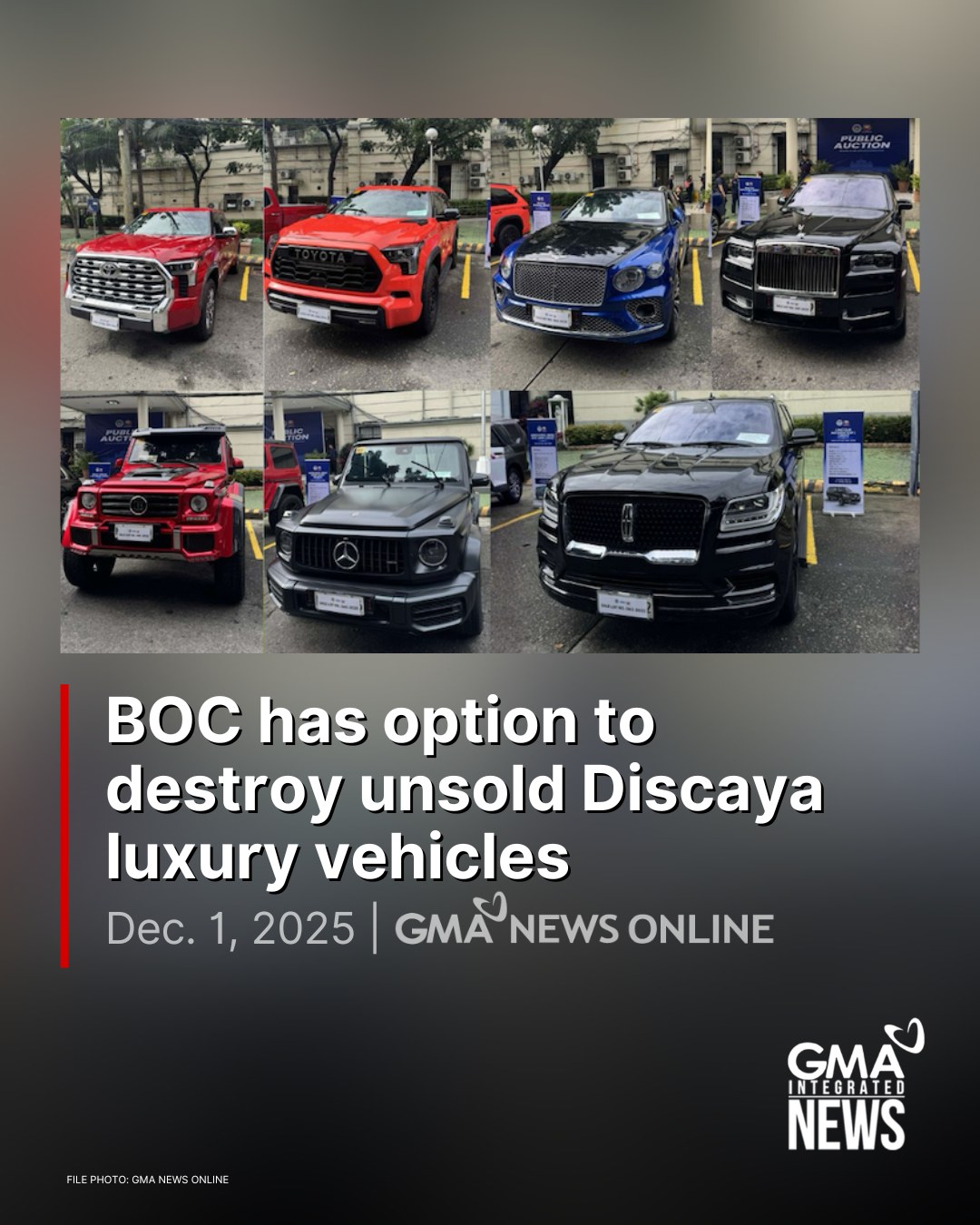 GMA News - The Bureau of Customs (BOC) has the option to... | Facebook