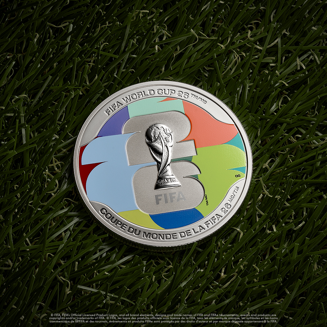 1 Zero Euro officially licensed 2026 FIFA World Cup collectible is