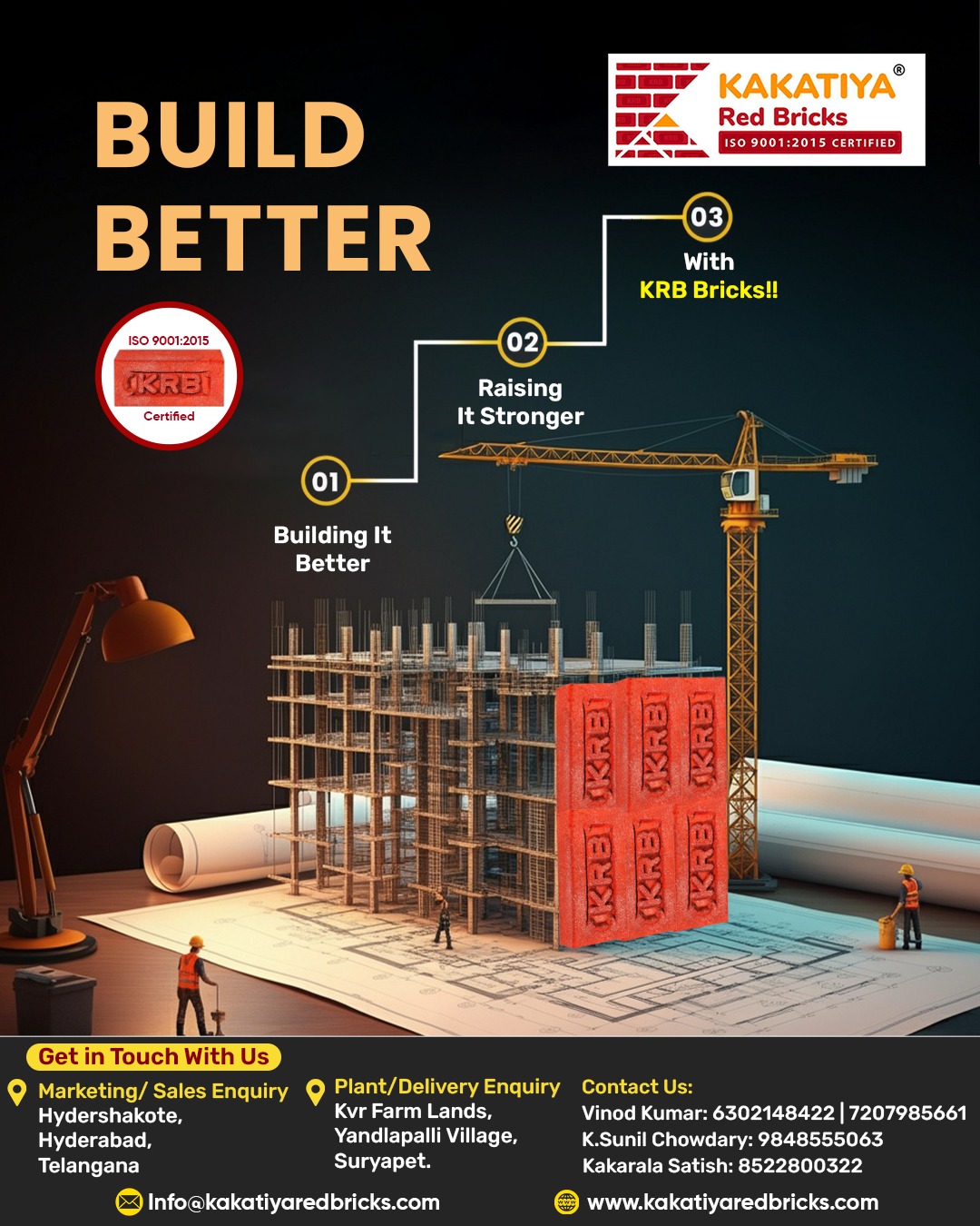 Kakatiya - 🏗️ Build Better With KRB Bricks! 🏗️ From Strength to ...