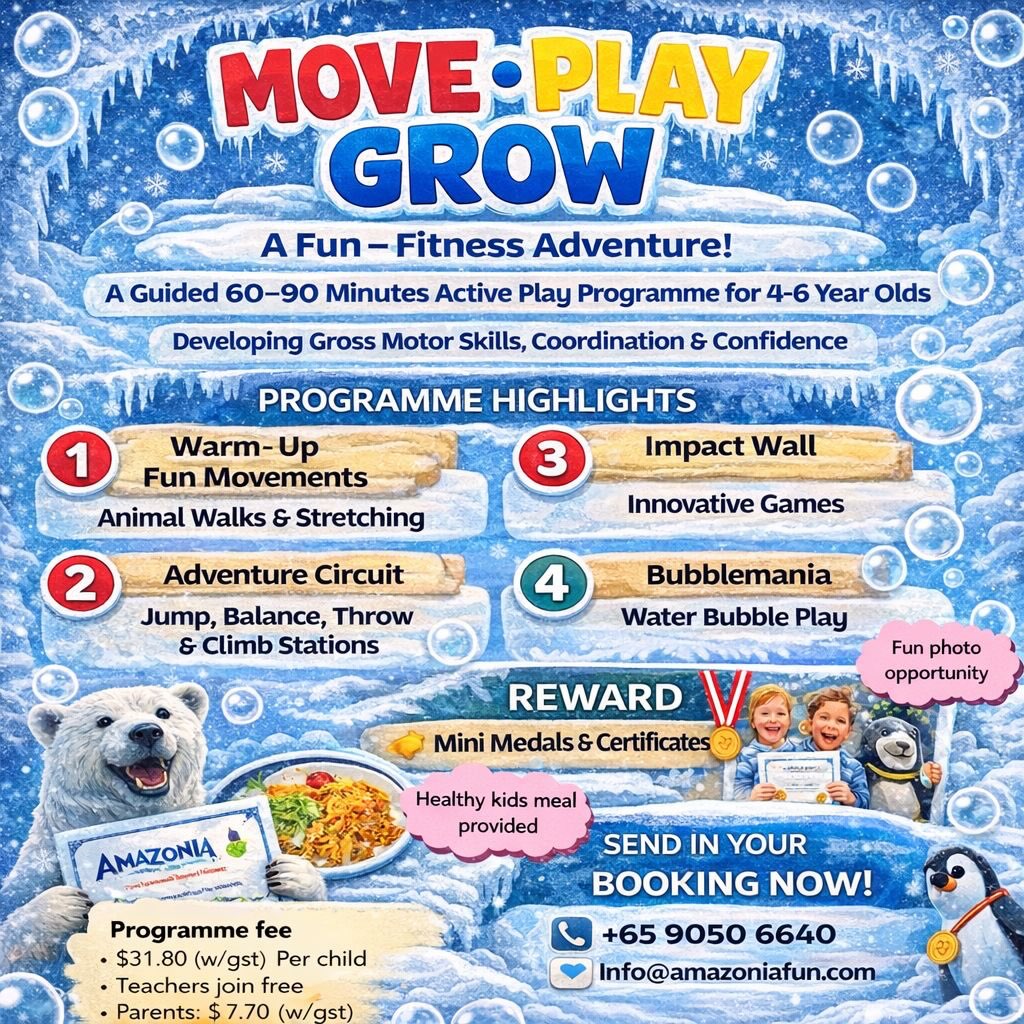 Amazonia - ️ MOVE • PLAY • GROW ️ A fun-fitness adventure your little ...