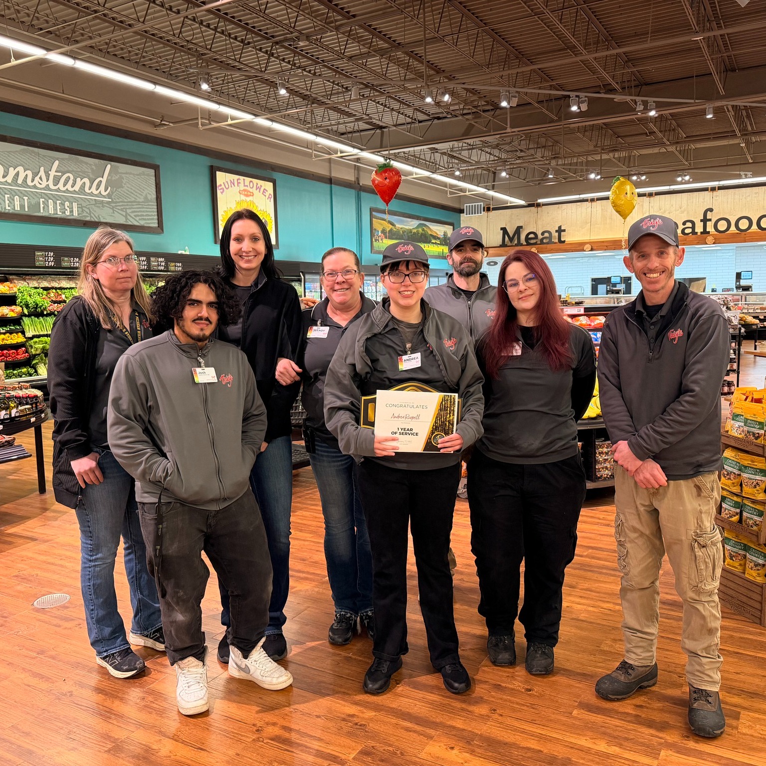 Trig's - 🎤 Congratulations to Andrea Riopell on her one year of service ...