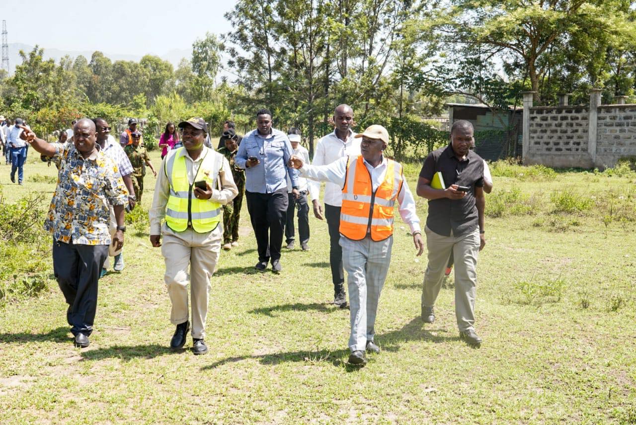 Officials Inspect Kisumu... - National Land Commission | Facebook