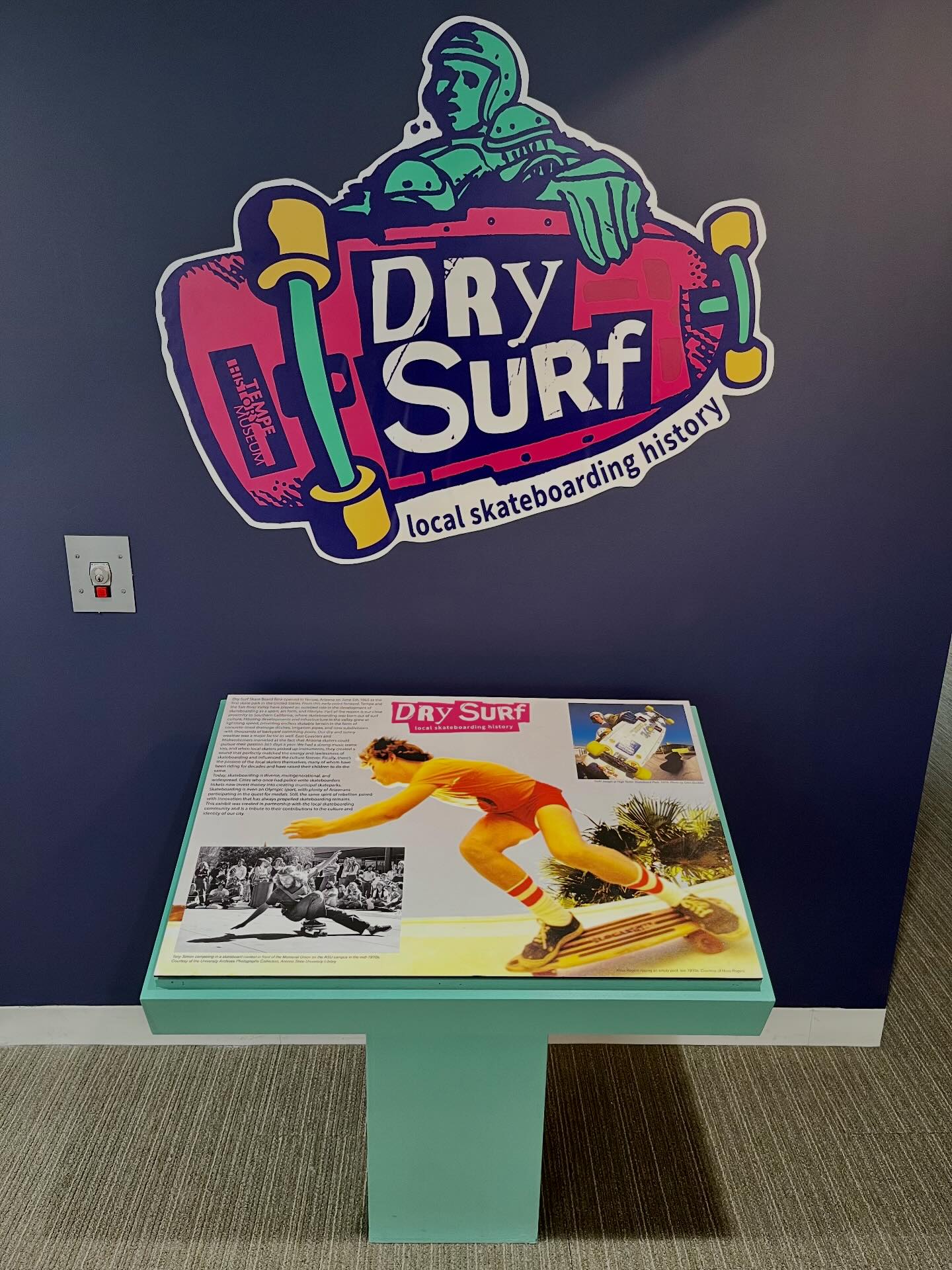 The award-winning Dry Surf exhibit... - Tempe History Museum | Facebook