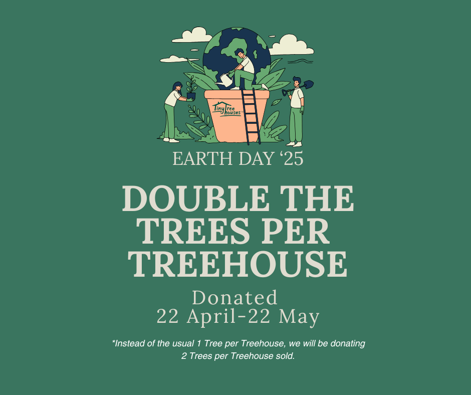 Tiny - 🌳 🌳 It's DOUBLE TREE DONATION Time! 🌳 🌳 To celebrate Earth Day ...