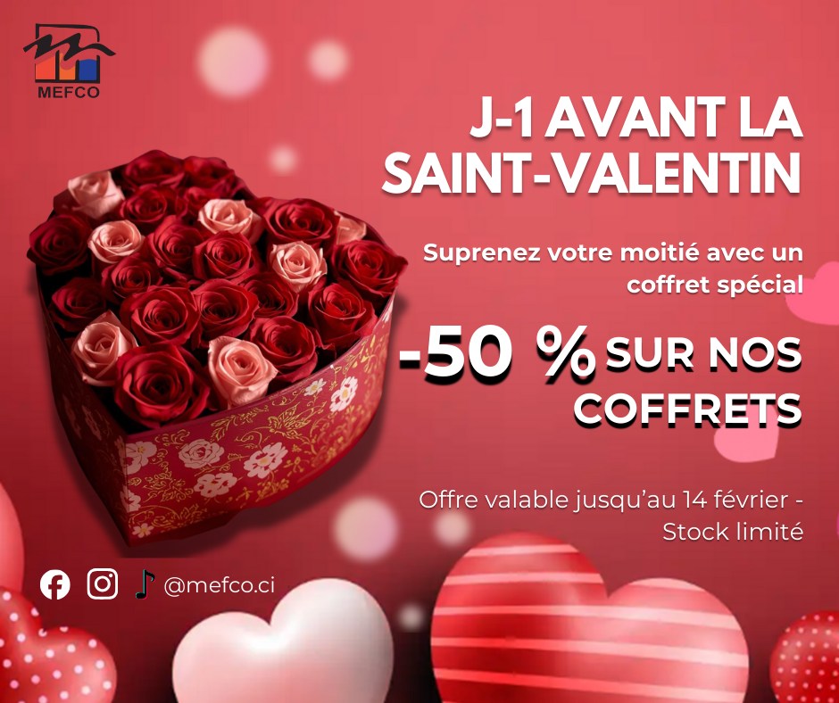 Mefco - J-1 avant la Saint-Valentin ️ Vous cherchez encore le cadeau ...