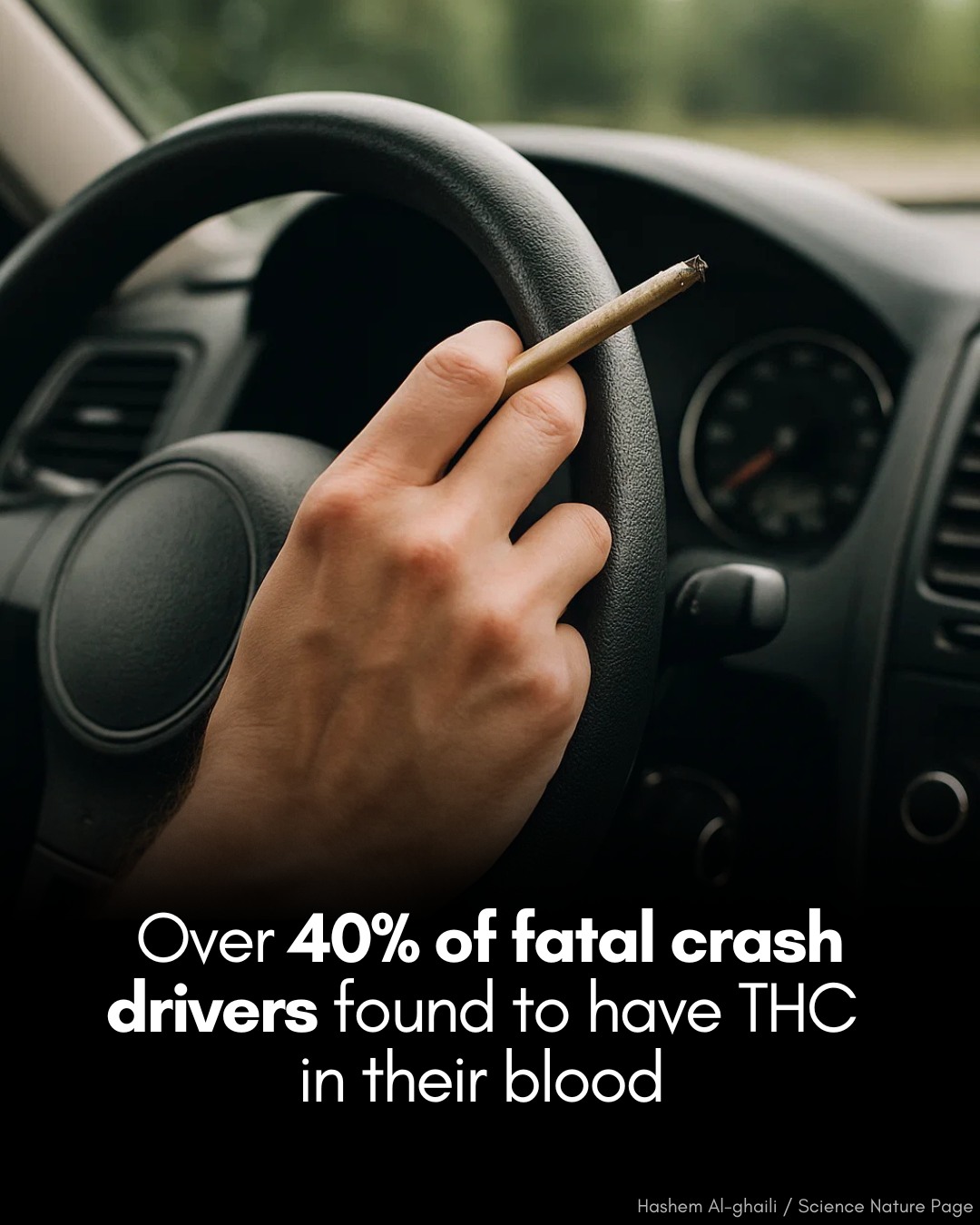 Hashem - 🚫 Smoking and driving don’t mix. New study finds cannabis ...