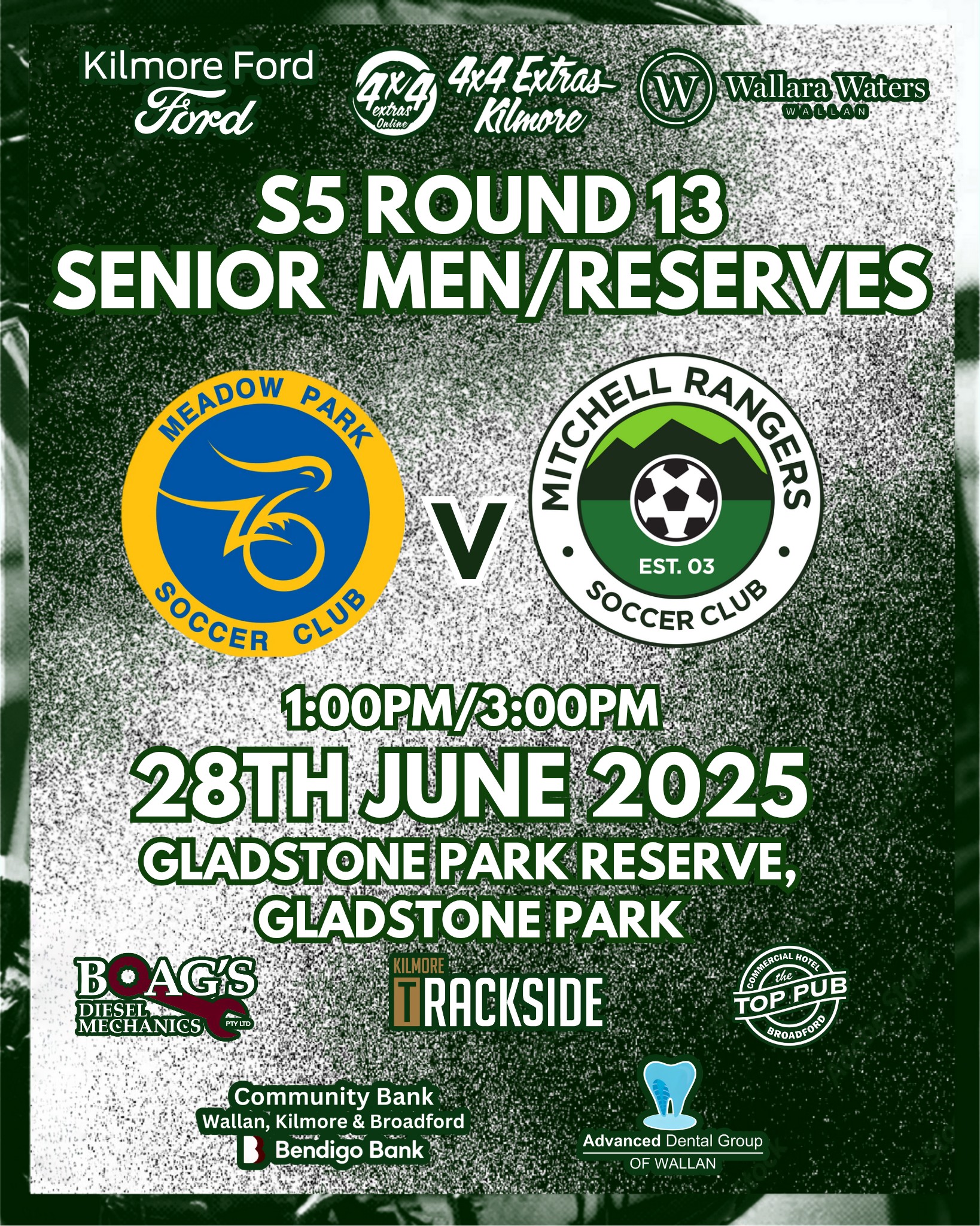 The Senior Men and Reserves... - Mitchell Rangers Soccer Club | Facebook