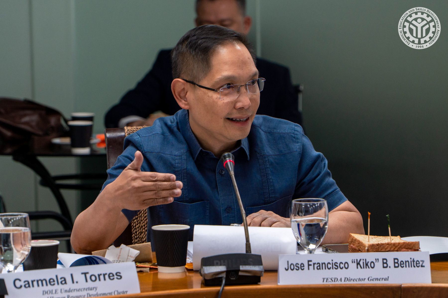TESDA - Administrator Benito Reyes of the Jacobo Z. Gonzales Memorial ...