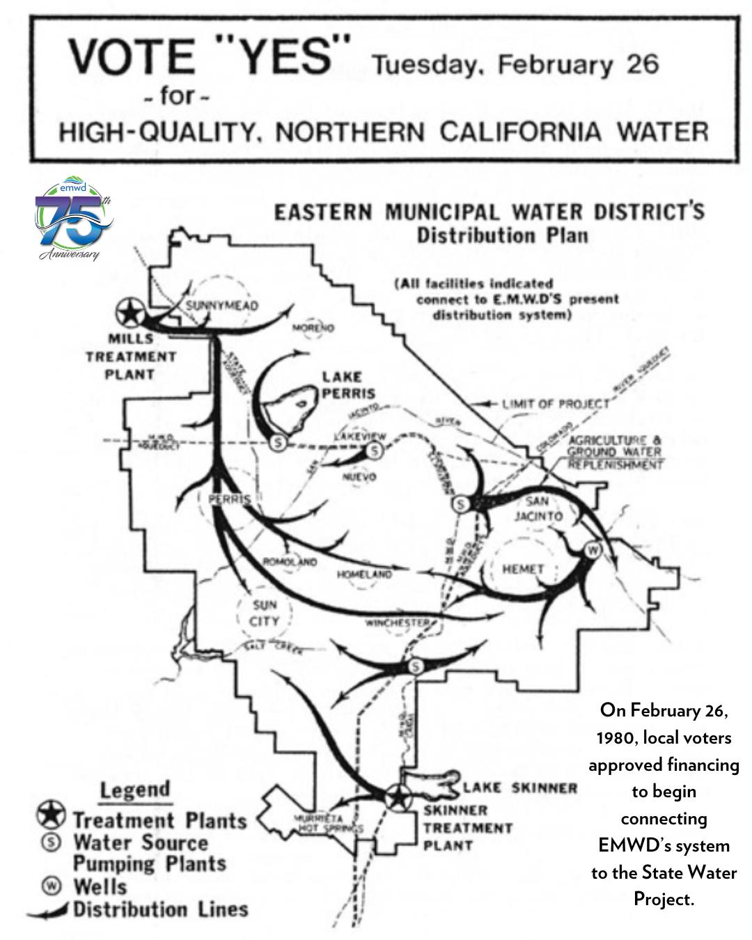 The completion of the... - Eastern Municipal Water District | Facebook