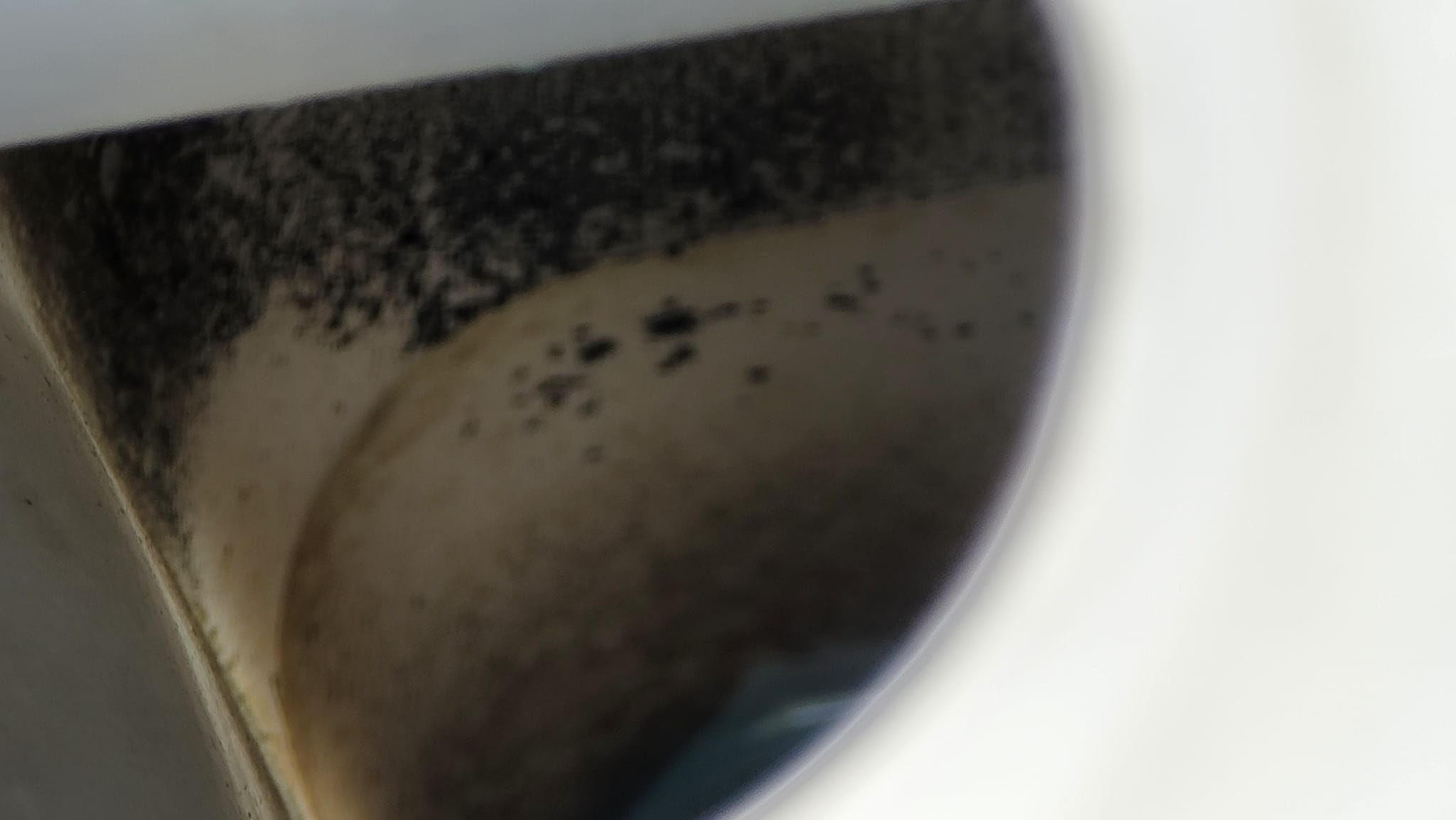 Has anyone seen a sticky overflow reservoir hose?