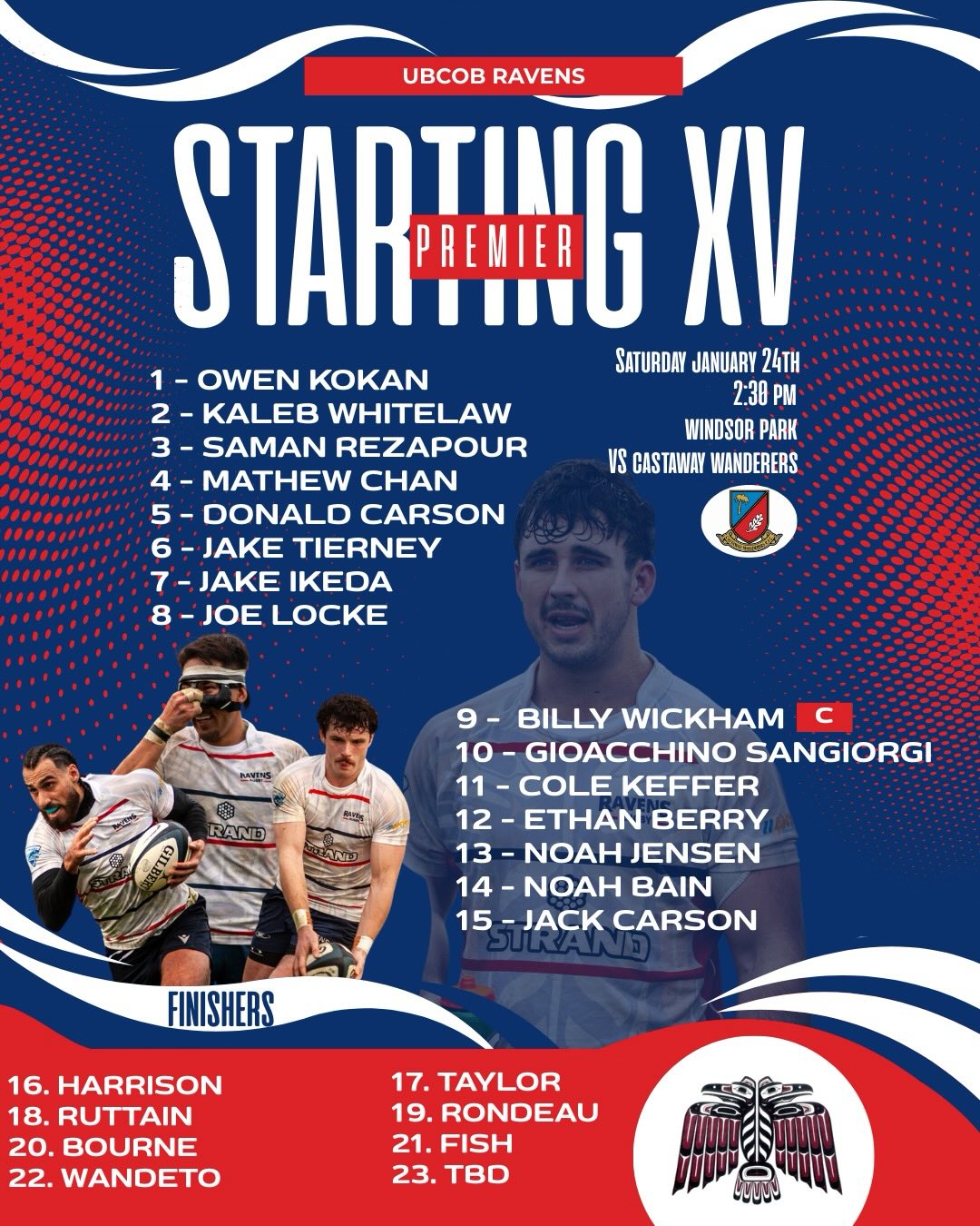 2026 KICKOFF This weekend we... - Ravens Rugby - UBCOB | Facebook